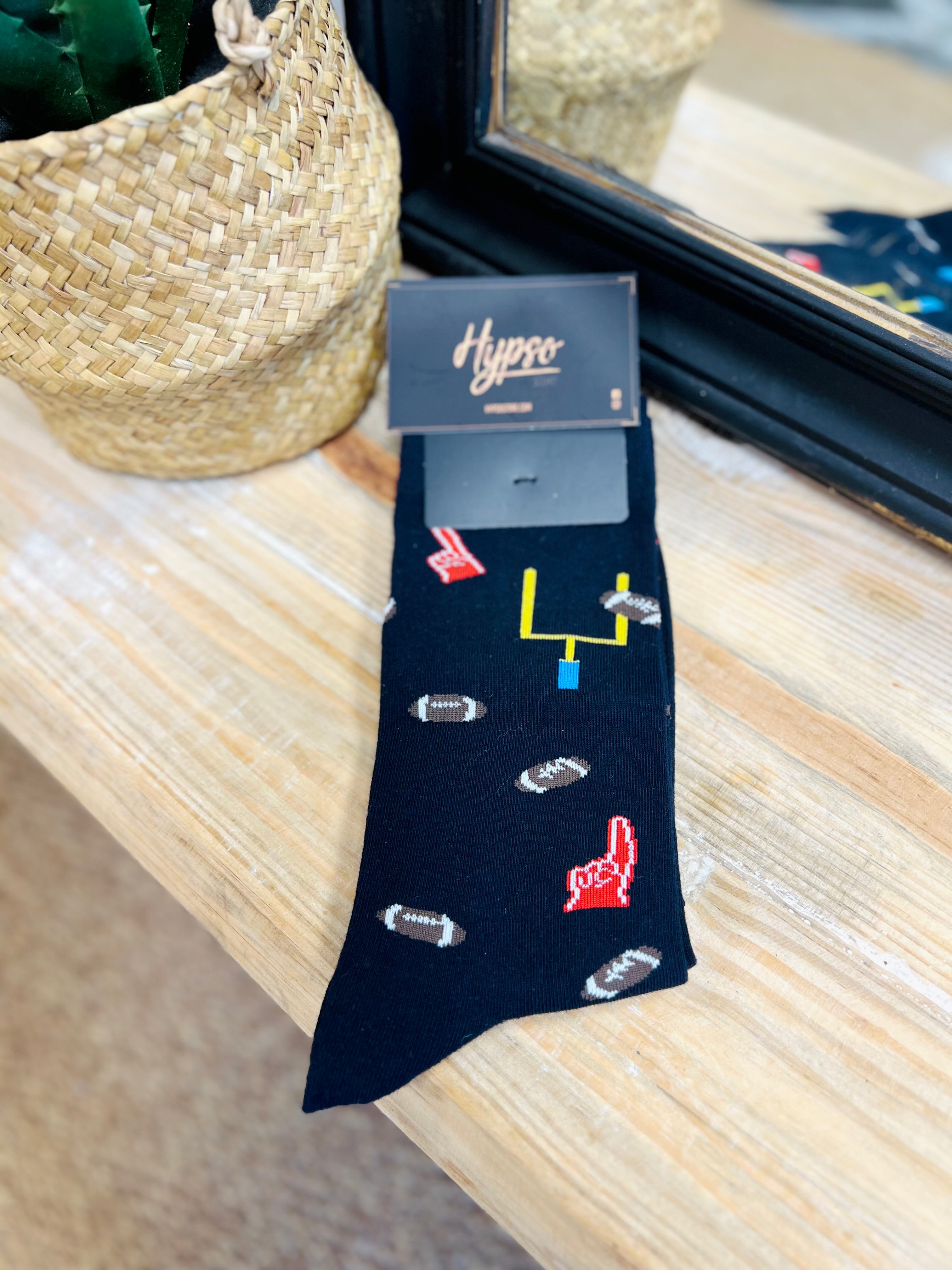 Chaussettes FOOTBALL AMERICAIN bleu marine