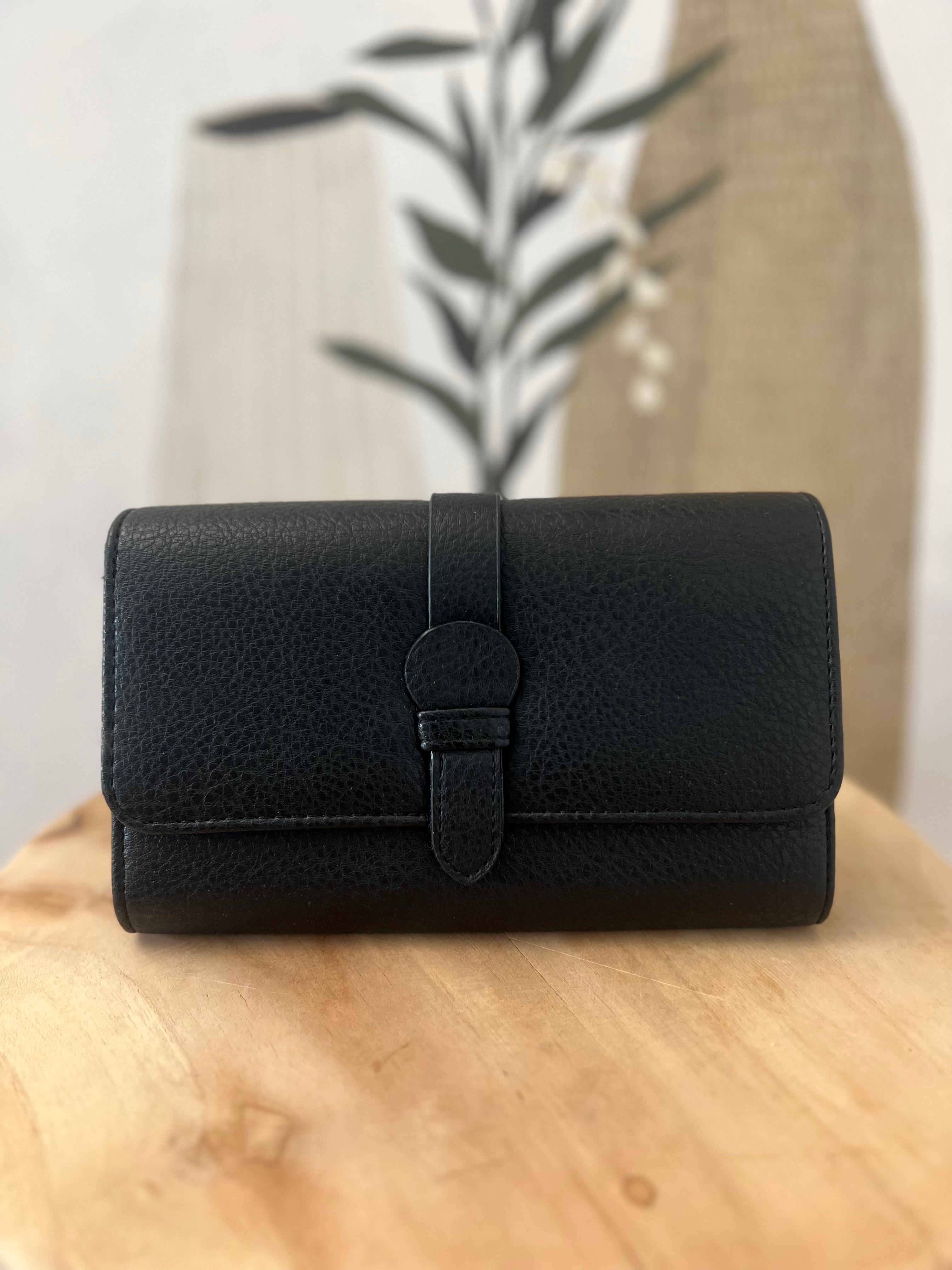 Portefeuille KINDERSLEY noir