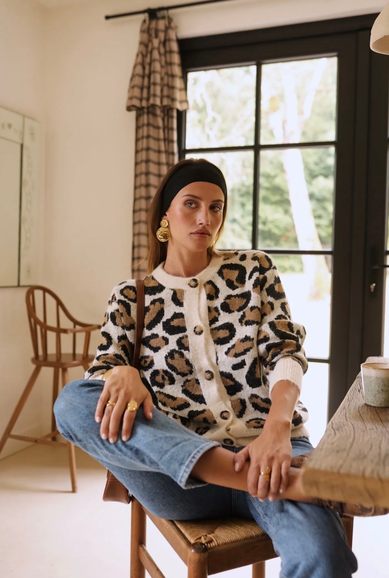 Gilet  NANETTE léopard