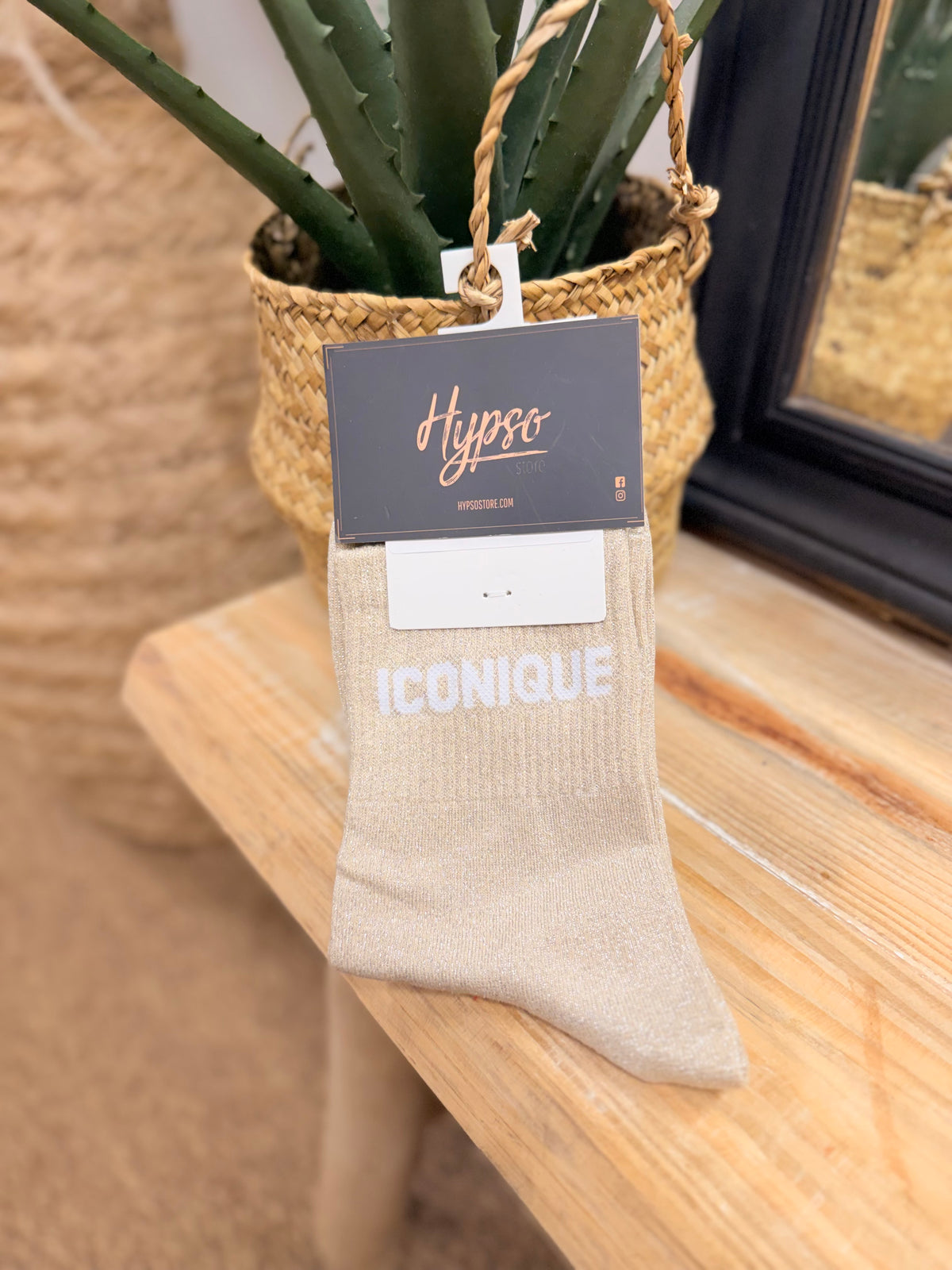 Chaussettes à paillettes ICONIQUE