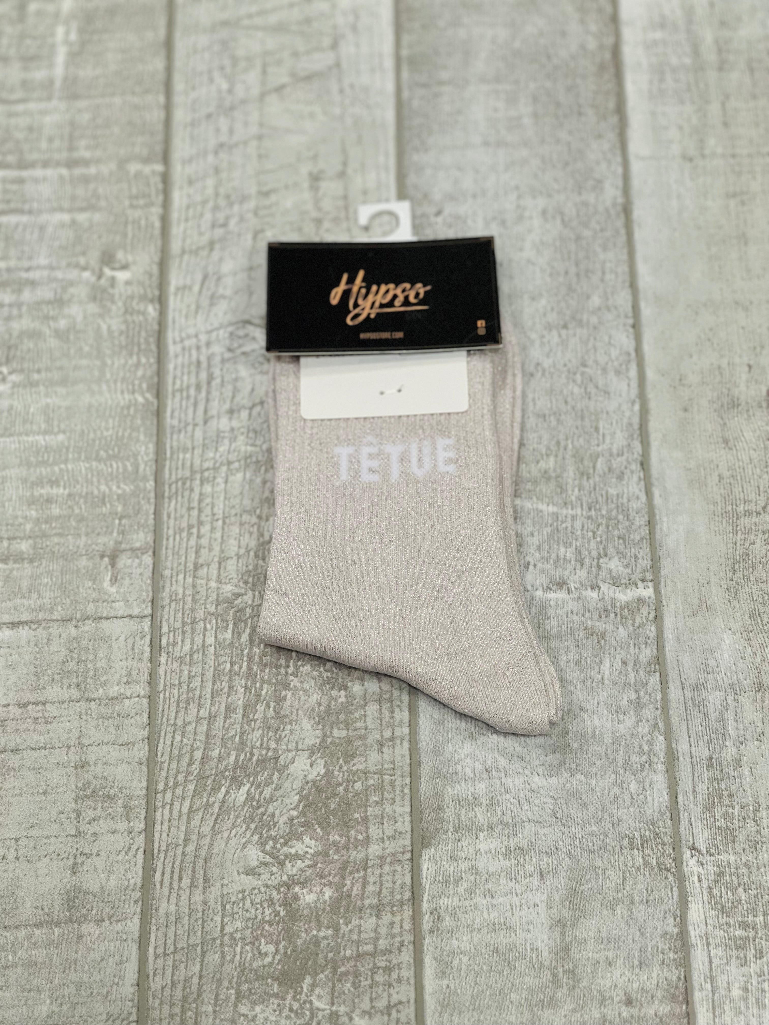 Chaussettes à paillettes TÊTUE