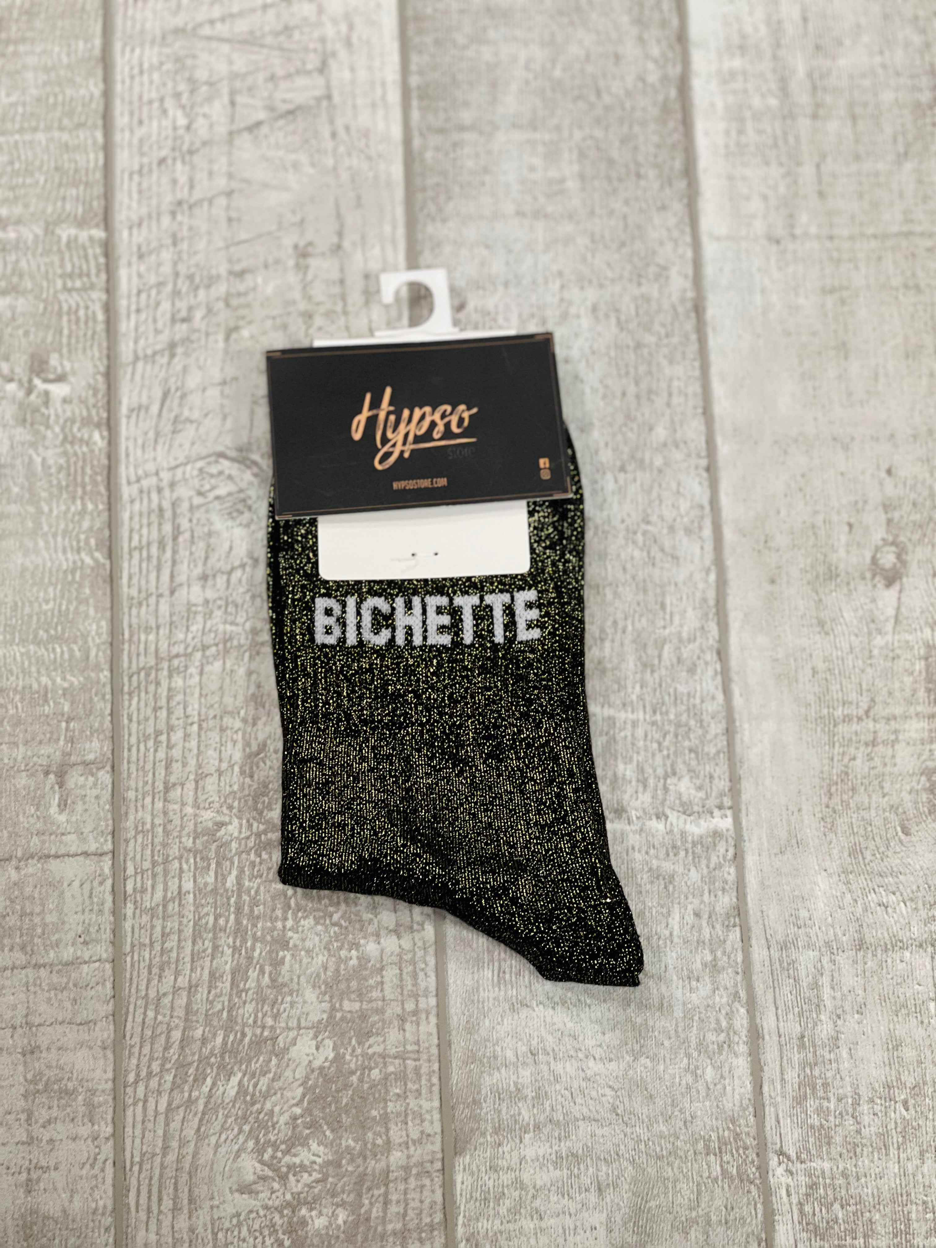 Chaussettes à paillettes BICHETTE