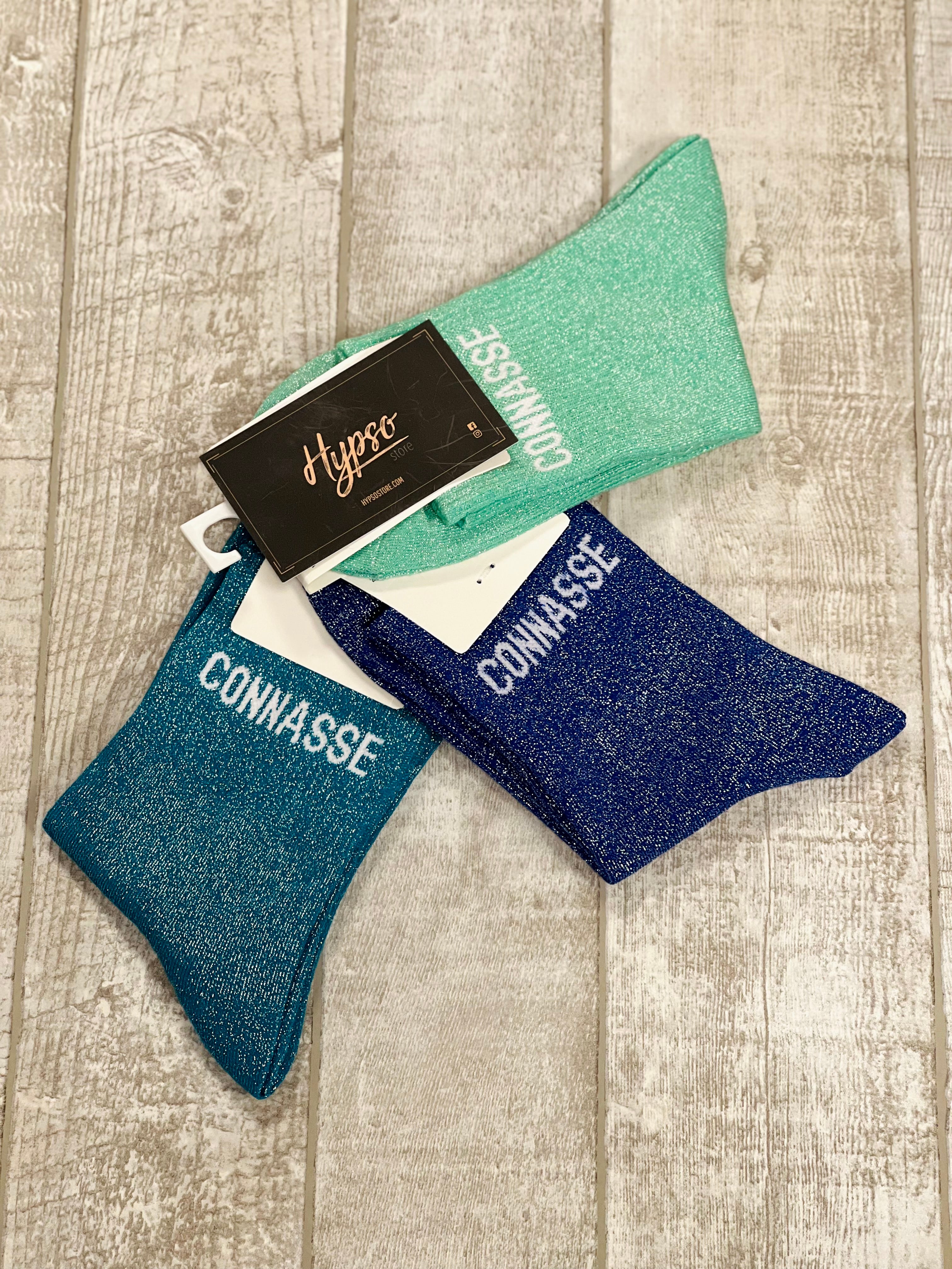 Chaussettes à paillettes CONNASSE