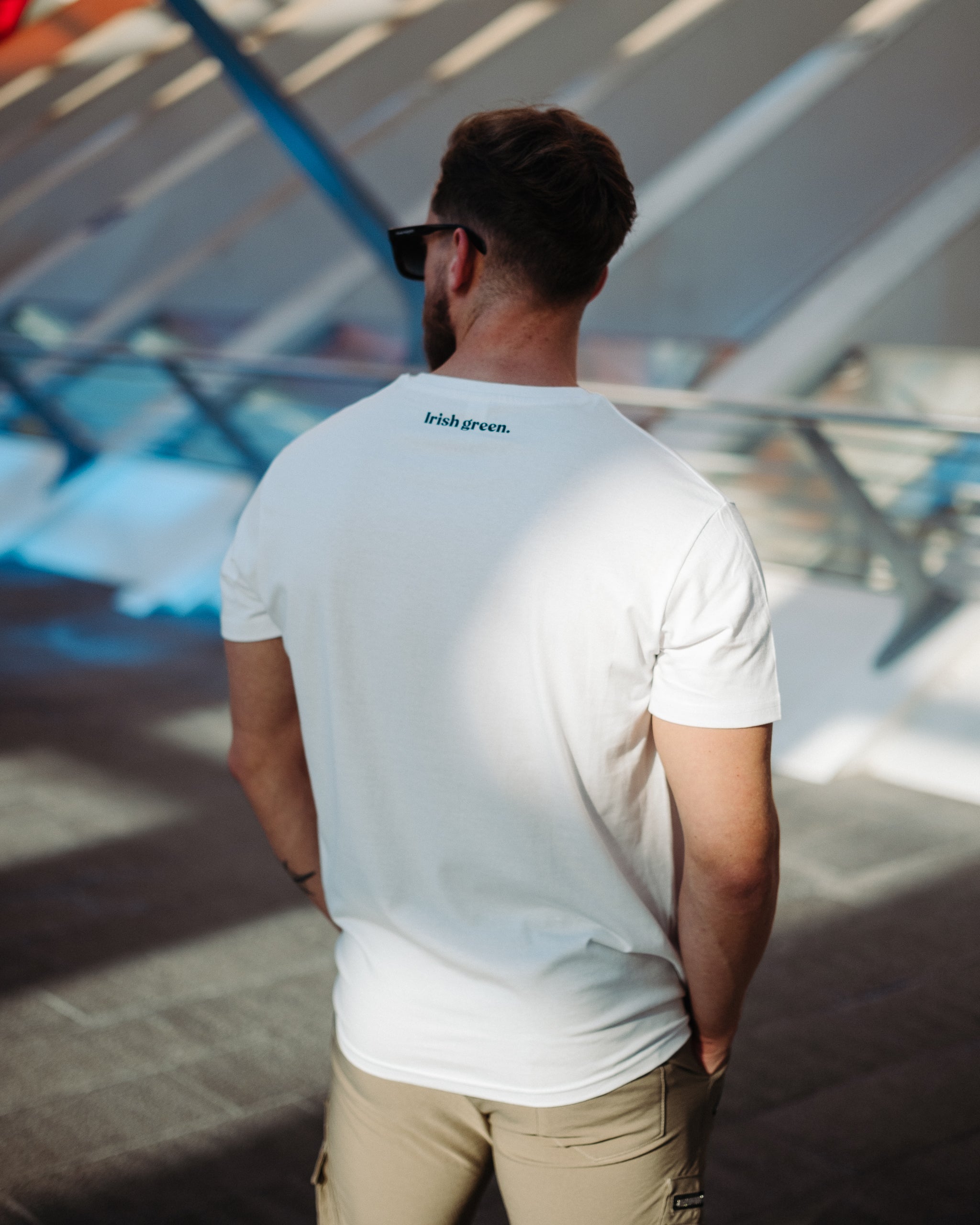 Weißes T-Shirt RIDE BIKE