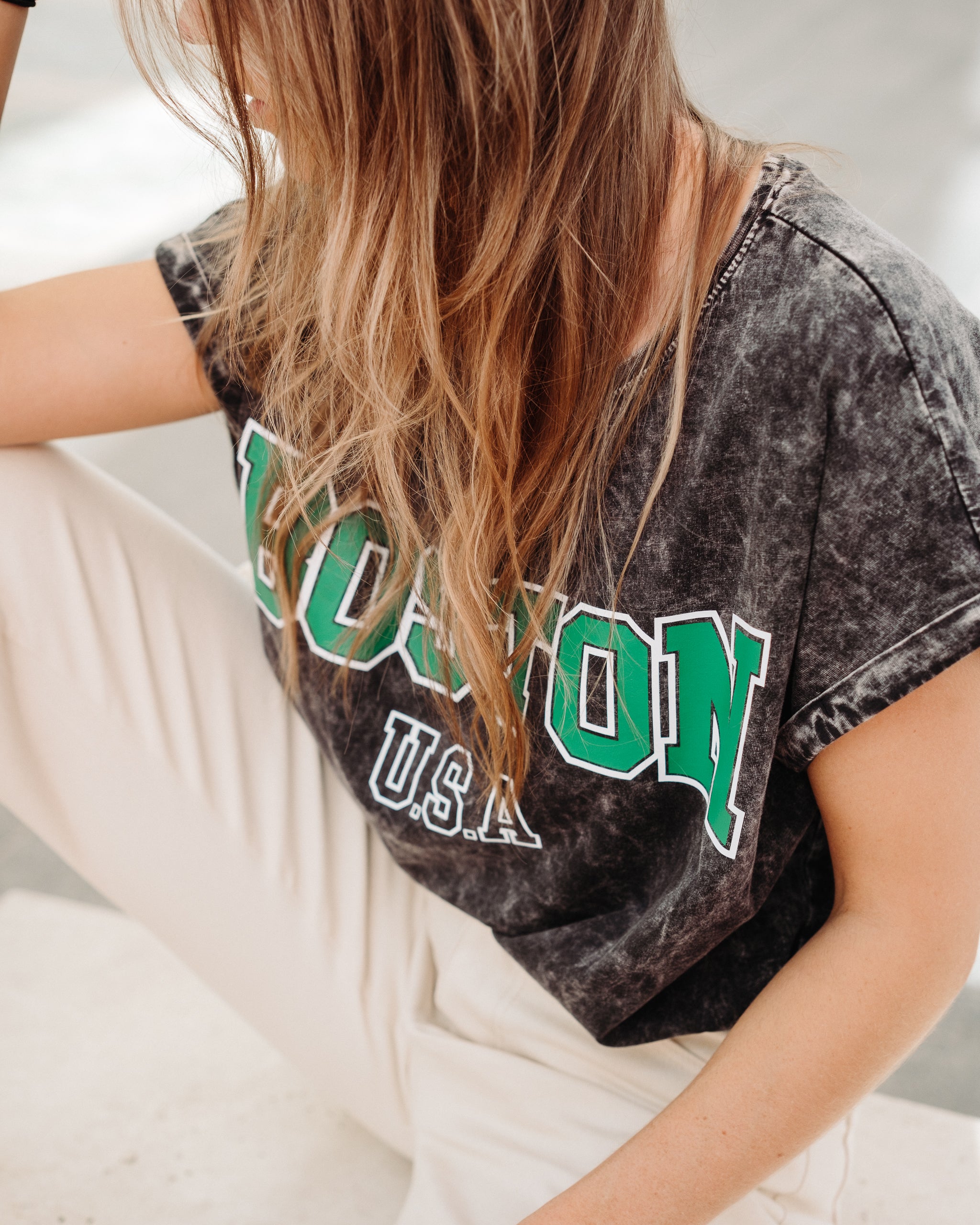 Tee-shirt BOSTON marbré