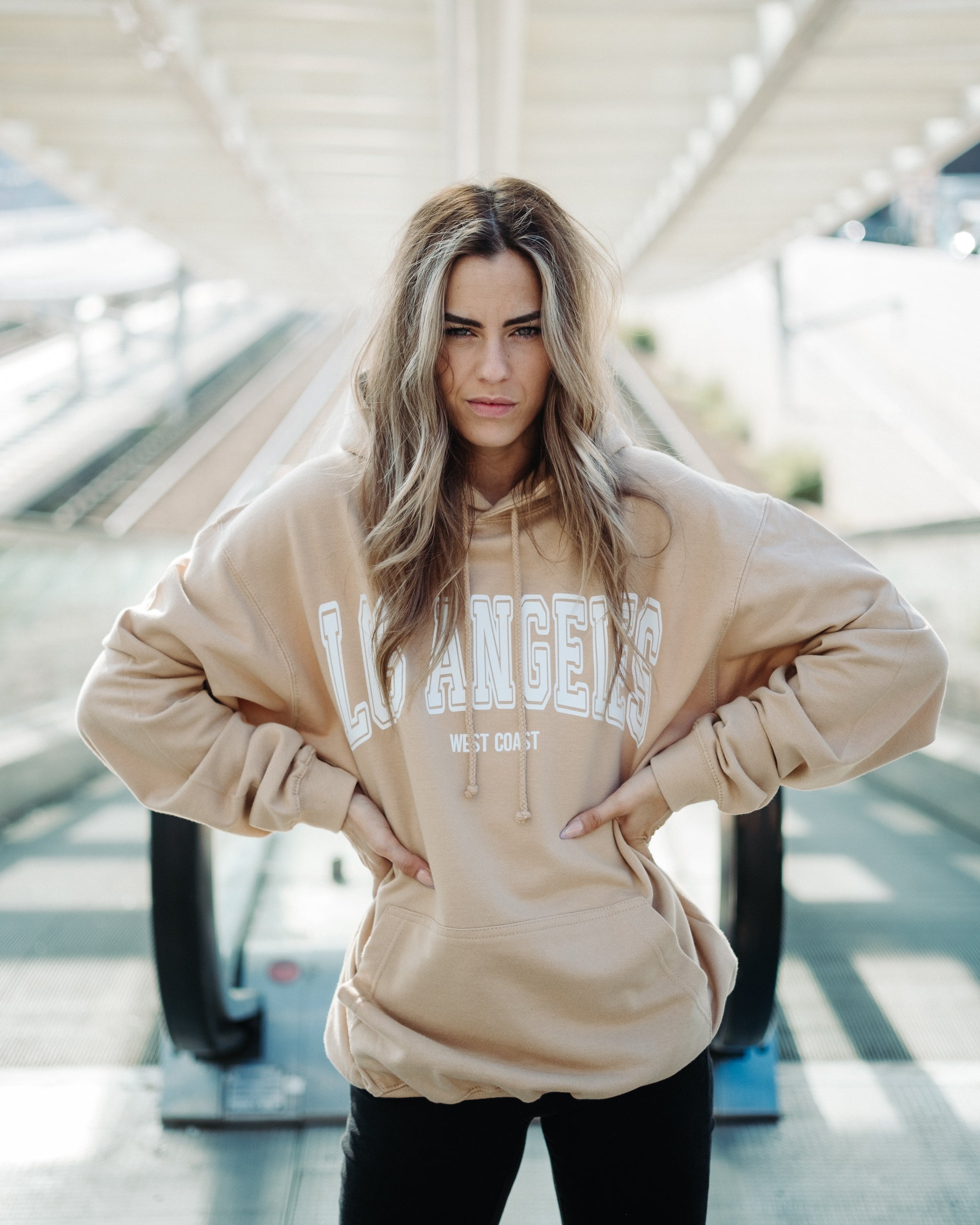 Sweat hoodie LOS ANGELES west coast
