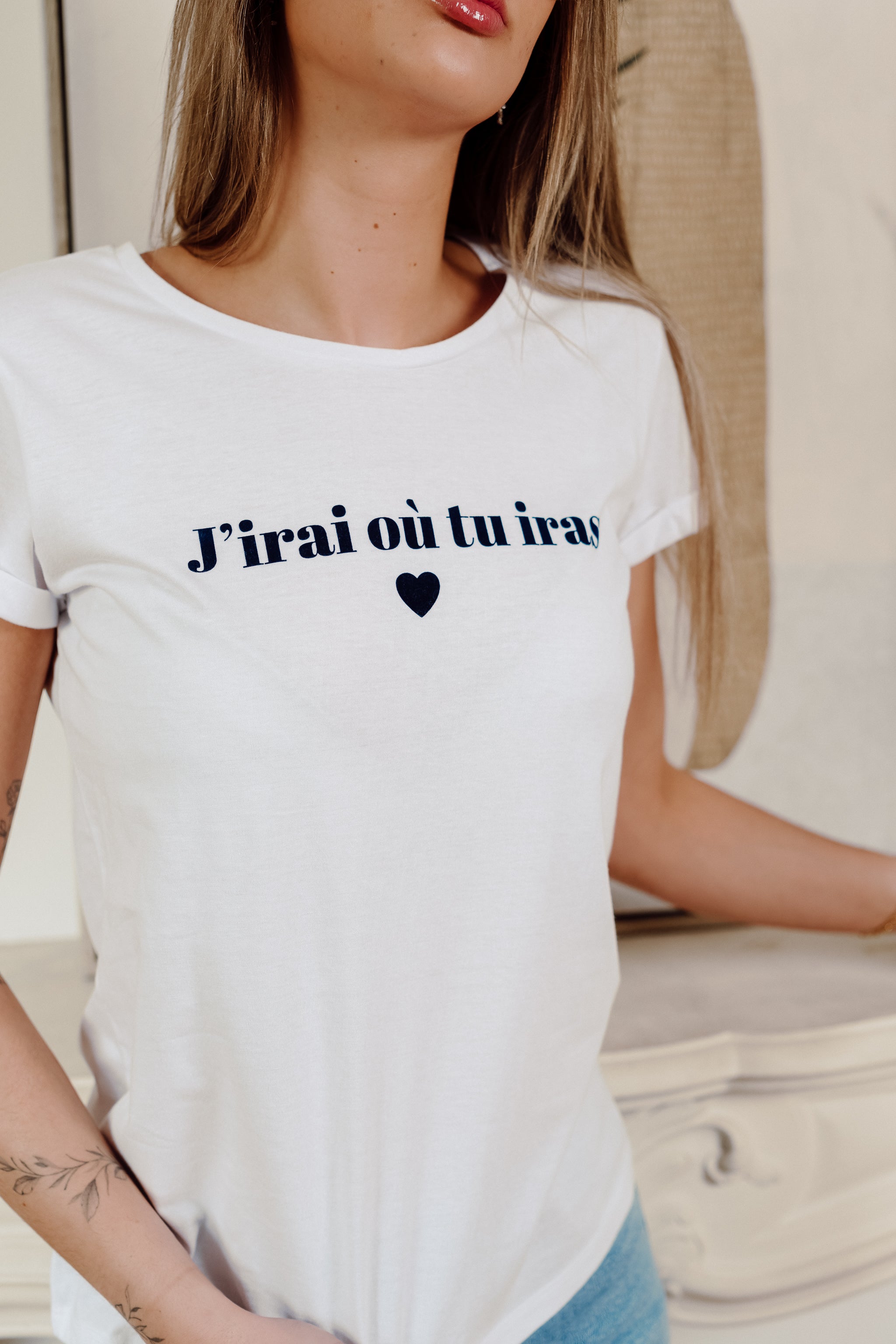 T-Shirt ICH GEHE ODER DU GEHST