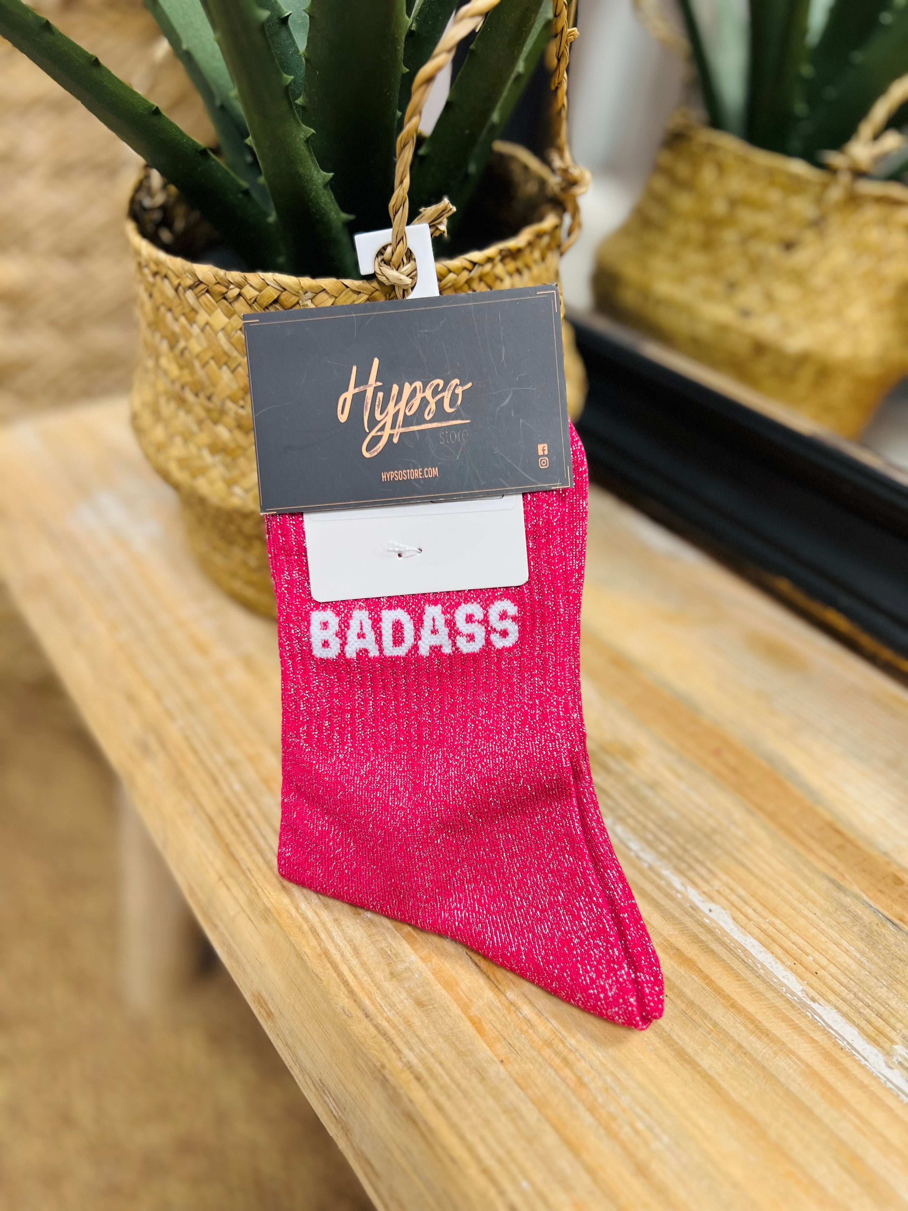 Chaussettes à paillettes BADASS