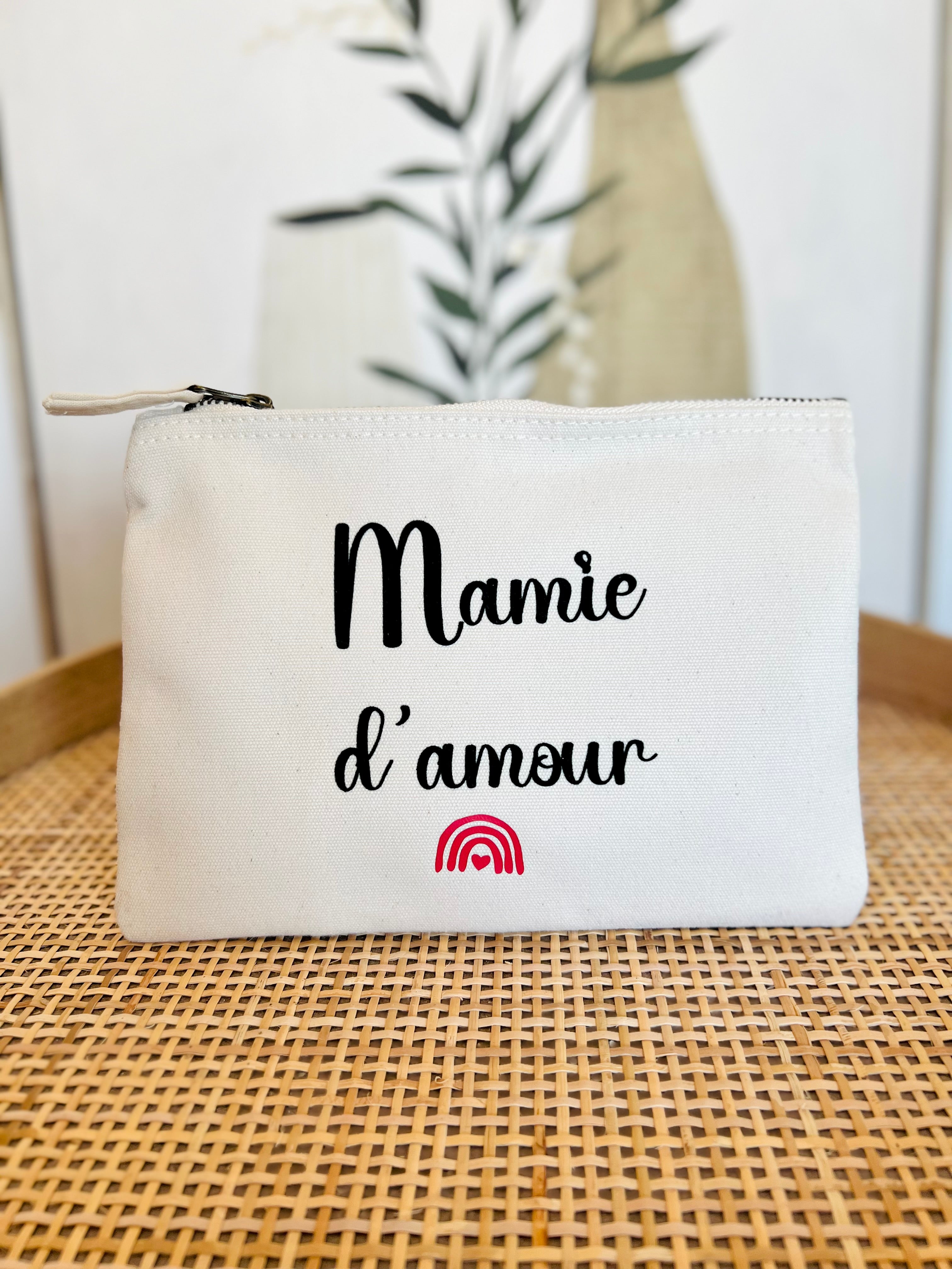 Pochette MAMIE / MAMY D’AMOUR coton bio