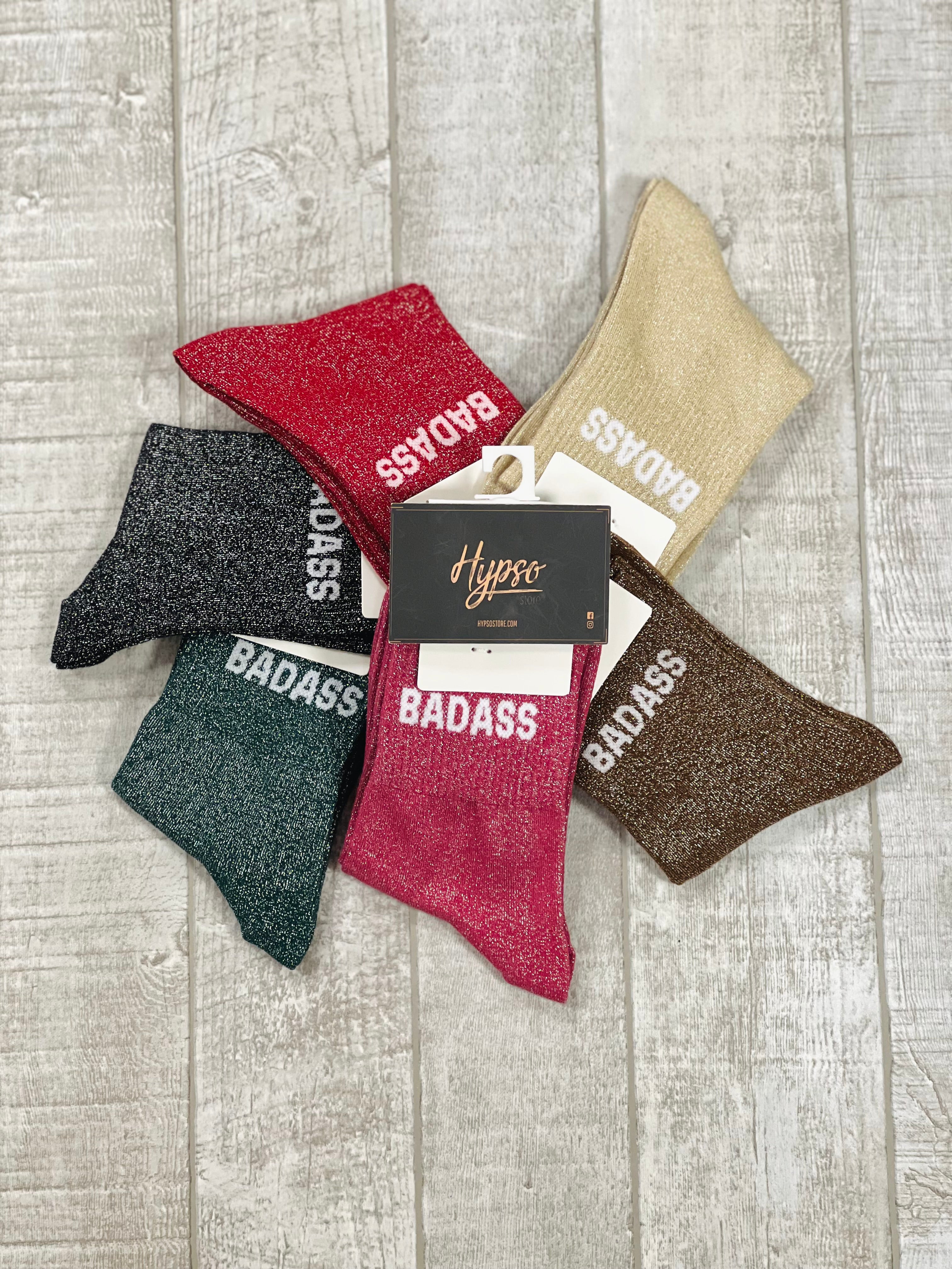 Chaussettes à paillettes BADASS