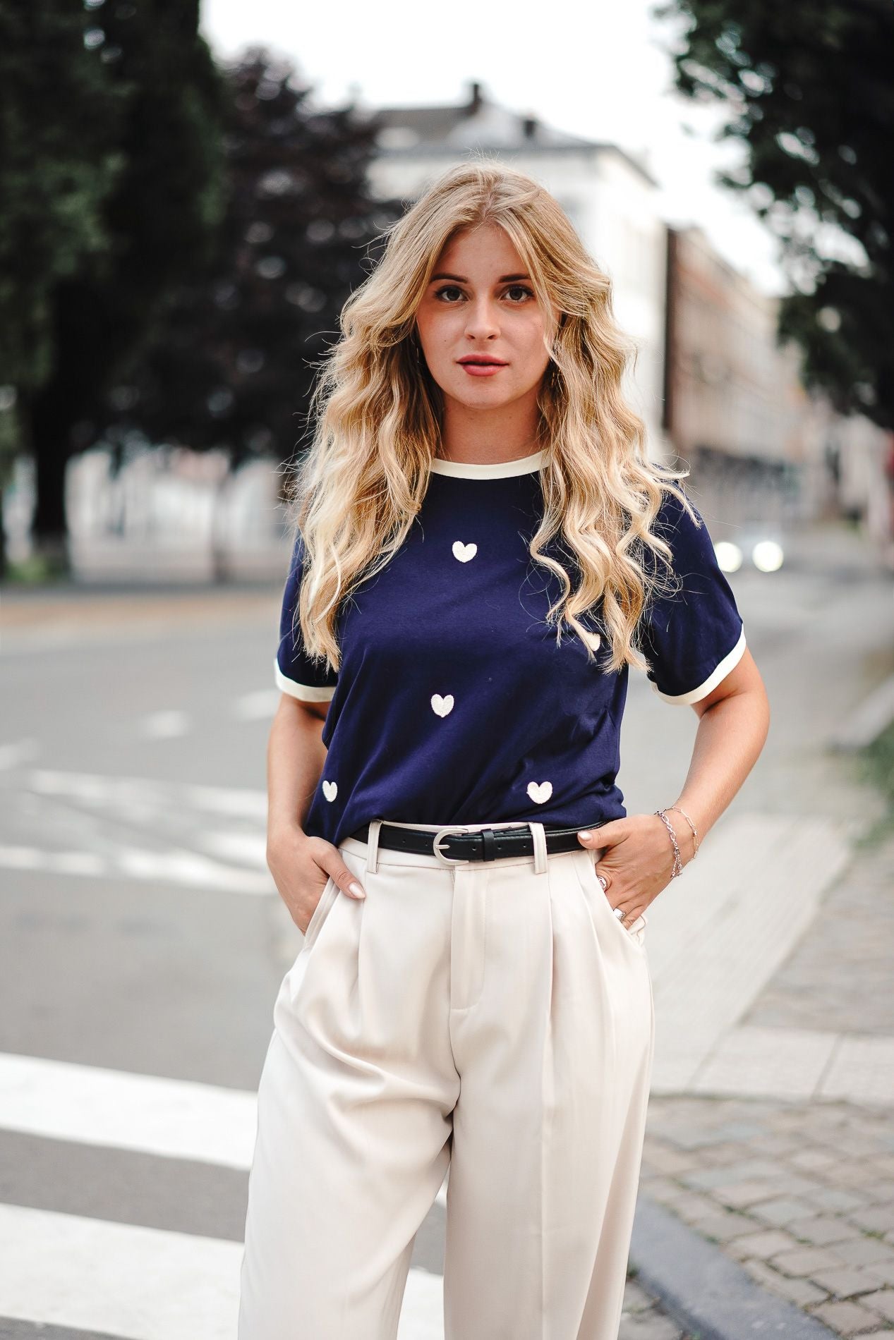 Pantalon tailoring KOOPA beige