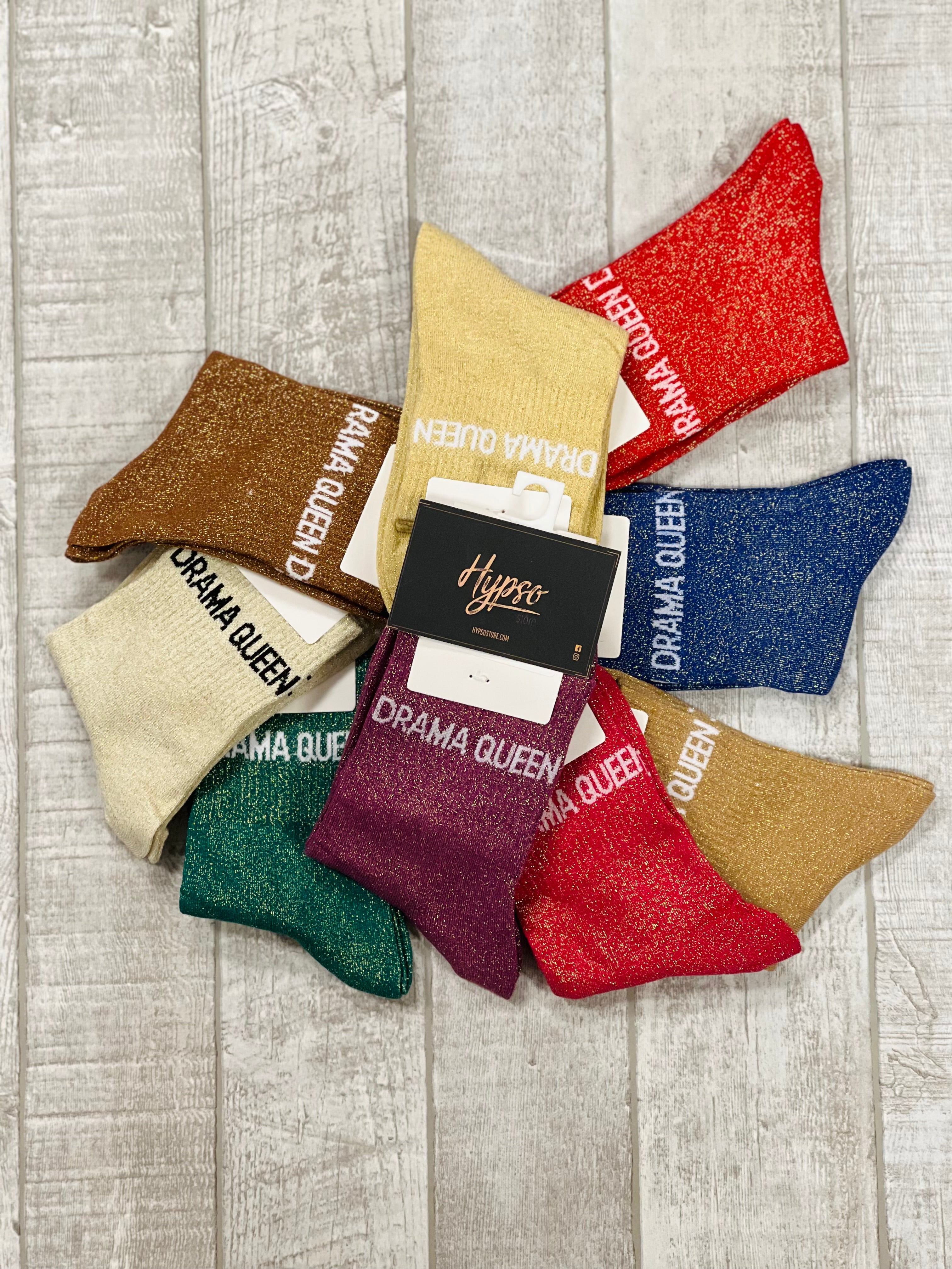 Chaussettes à paillettes DRAMA QUEEN