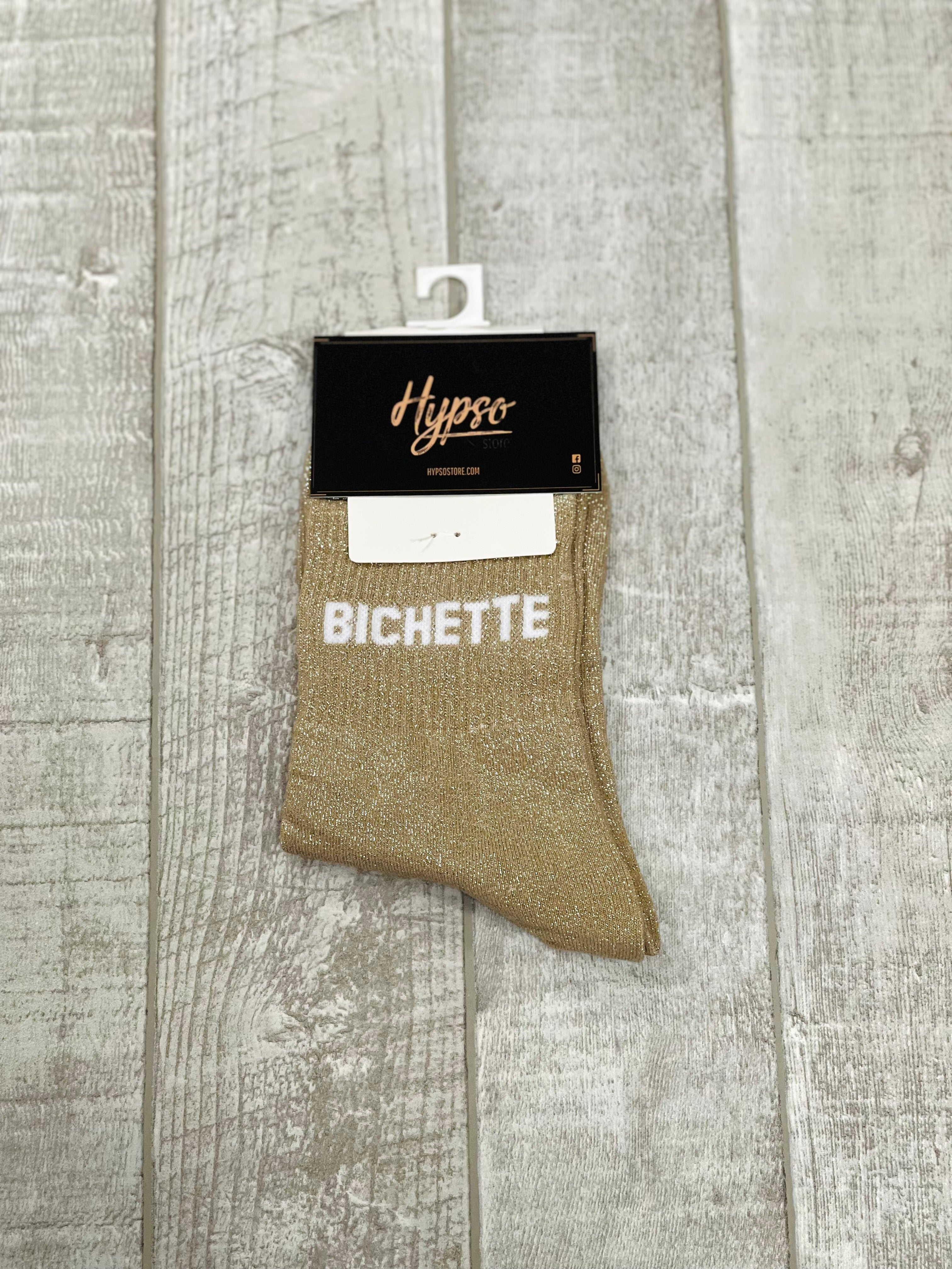 Chaussettes à paillettes BICHETTE