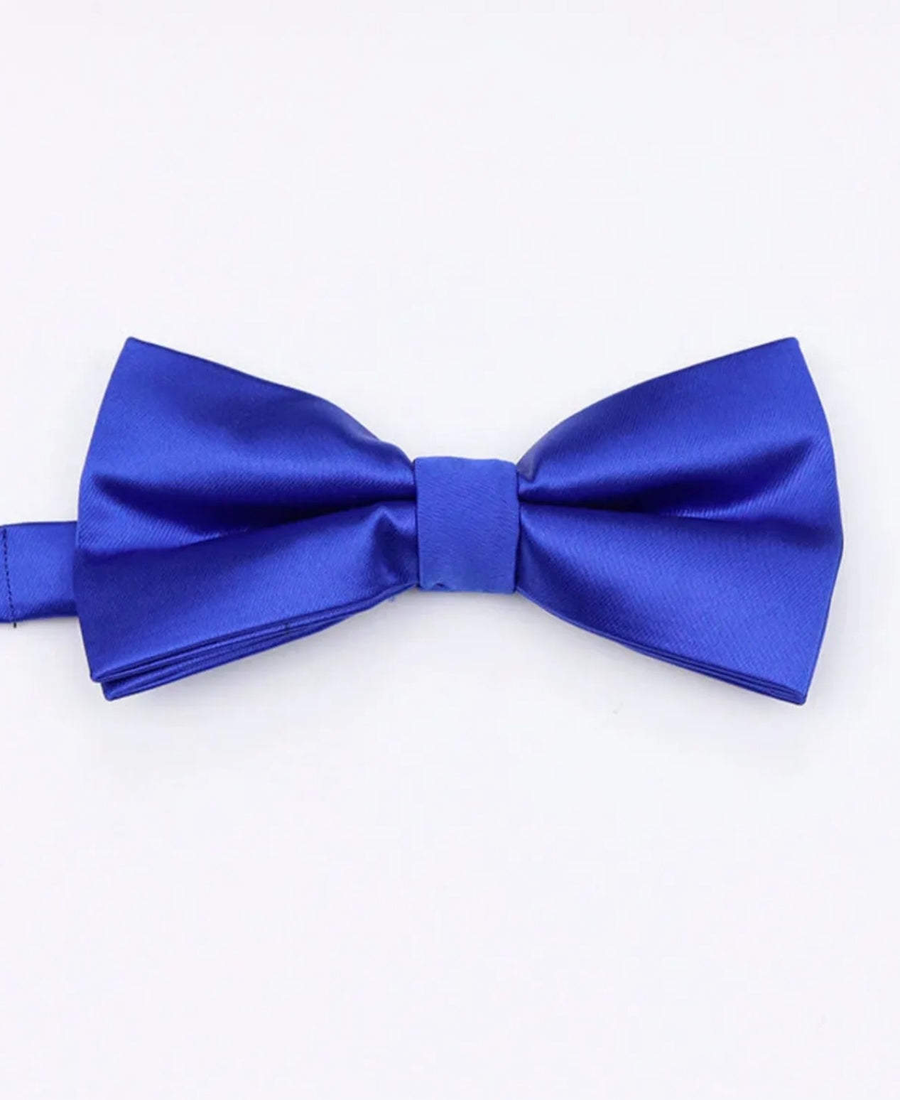 Nœud papillon bleu roi