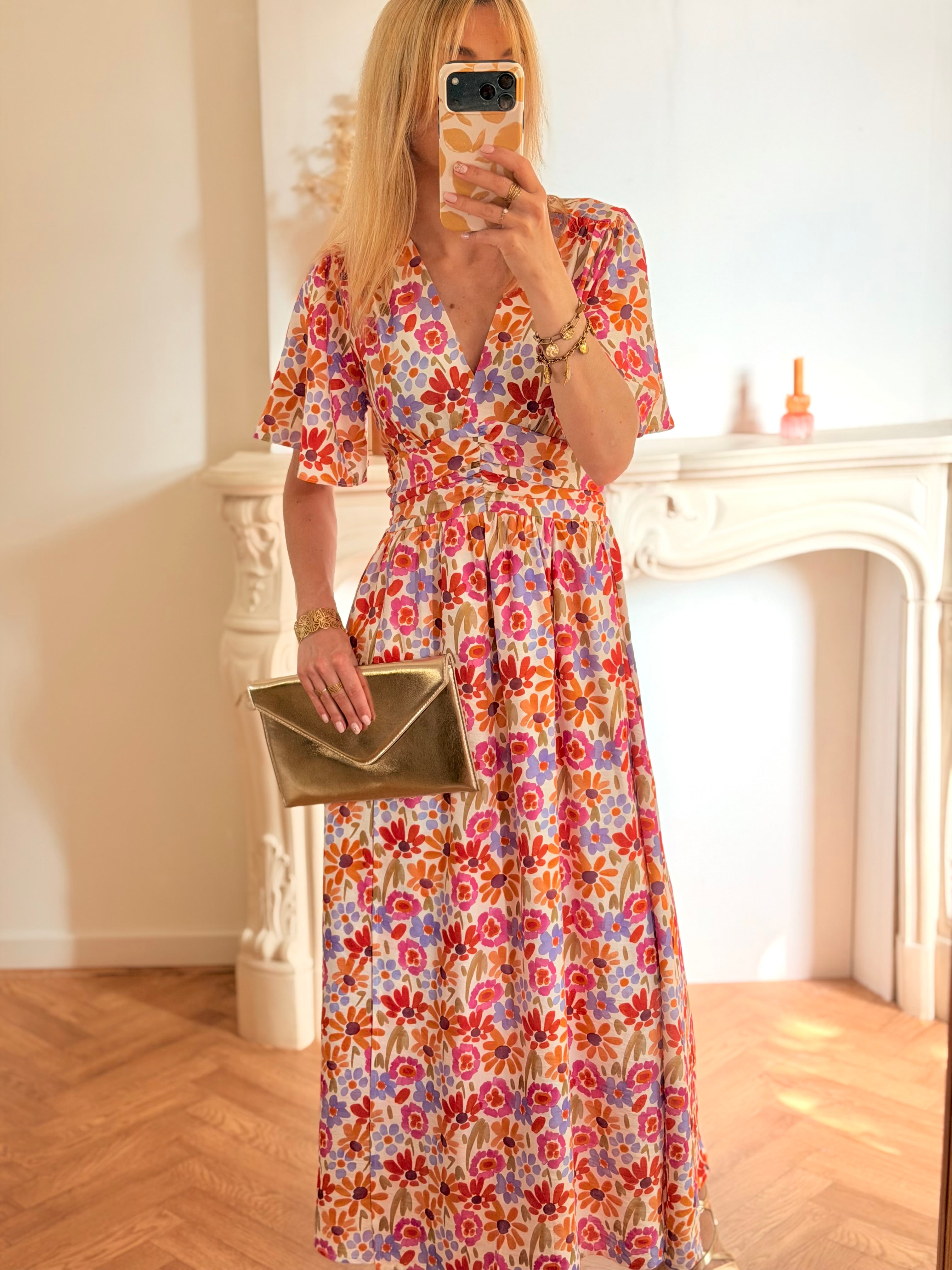 Robe COLLEEN version longue happy size