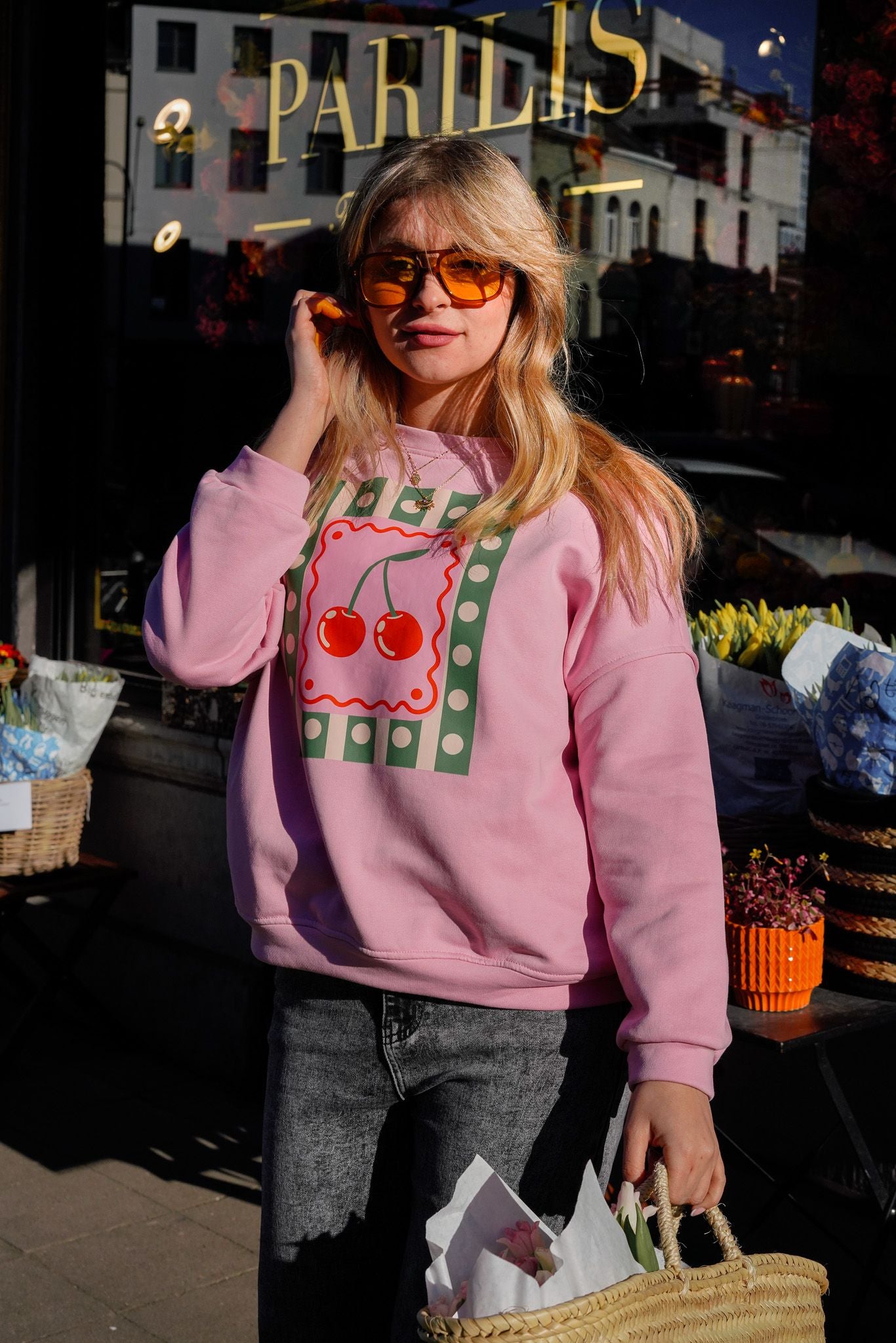 Sweat CHERRY rose