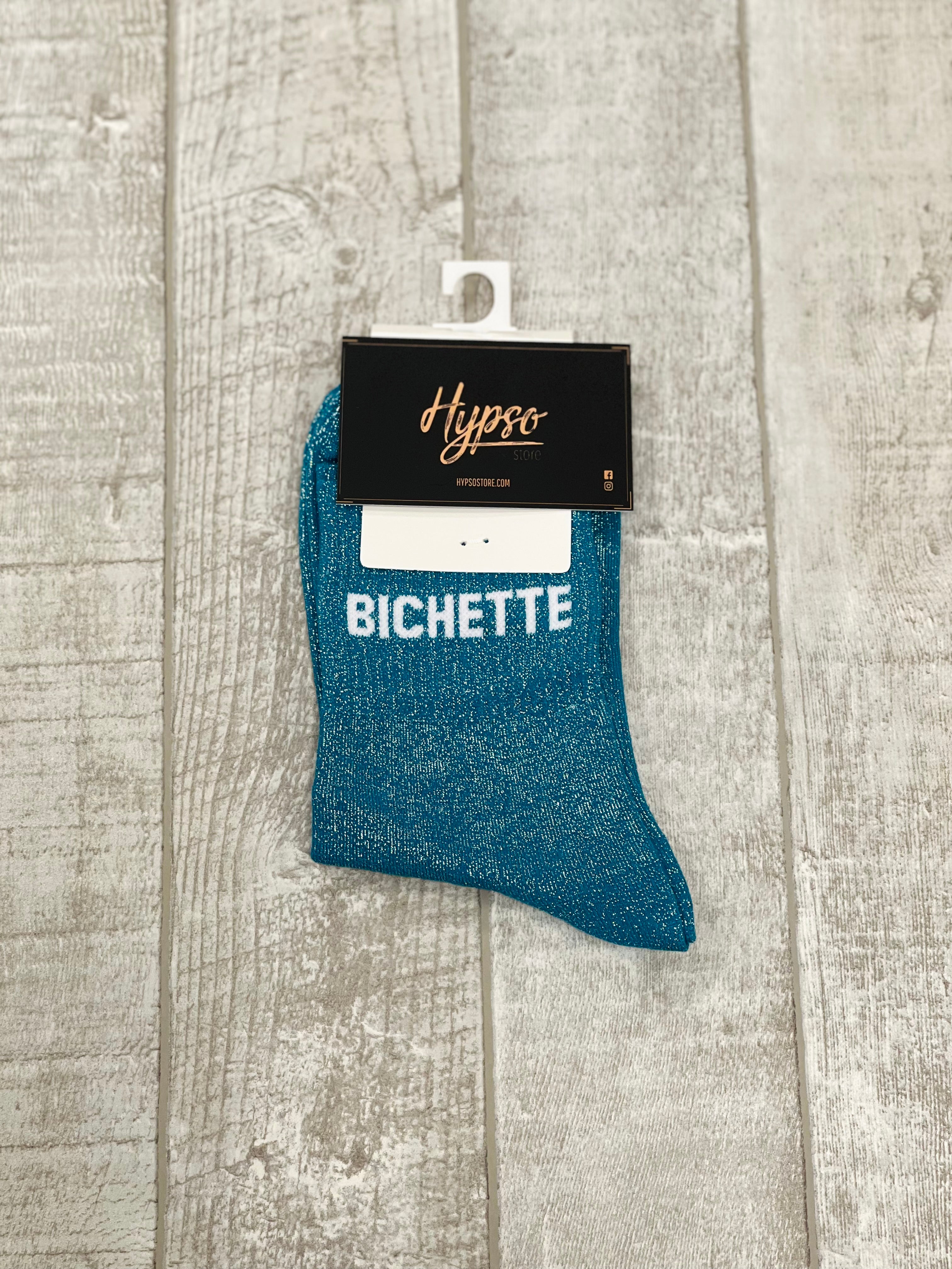 Chaussettes à paillettes BICHETTE