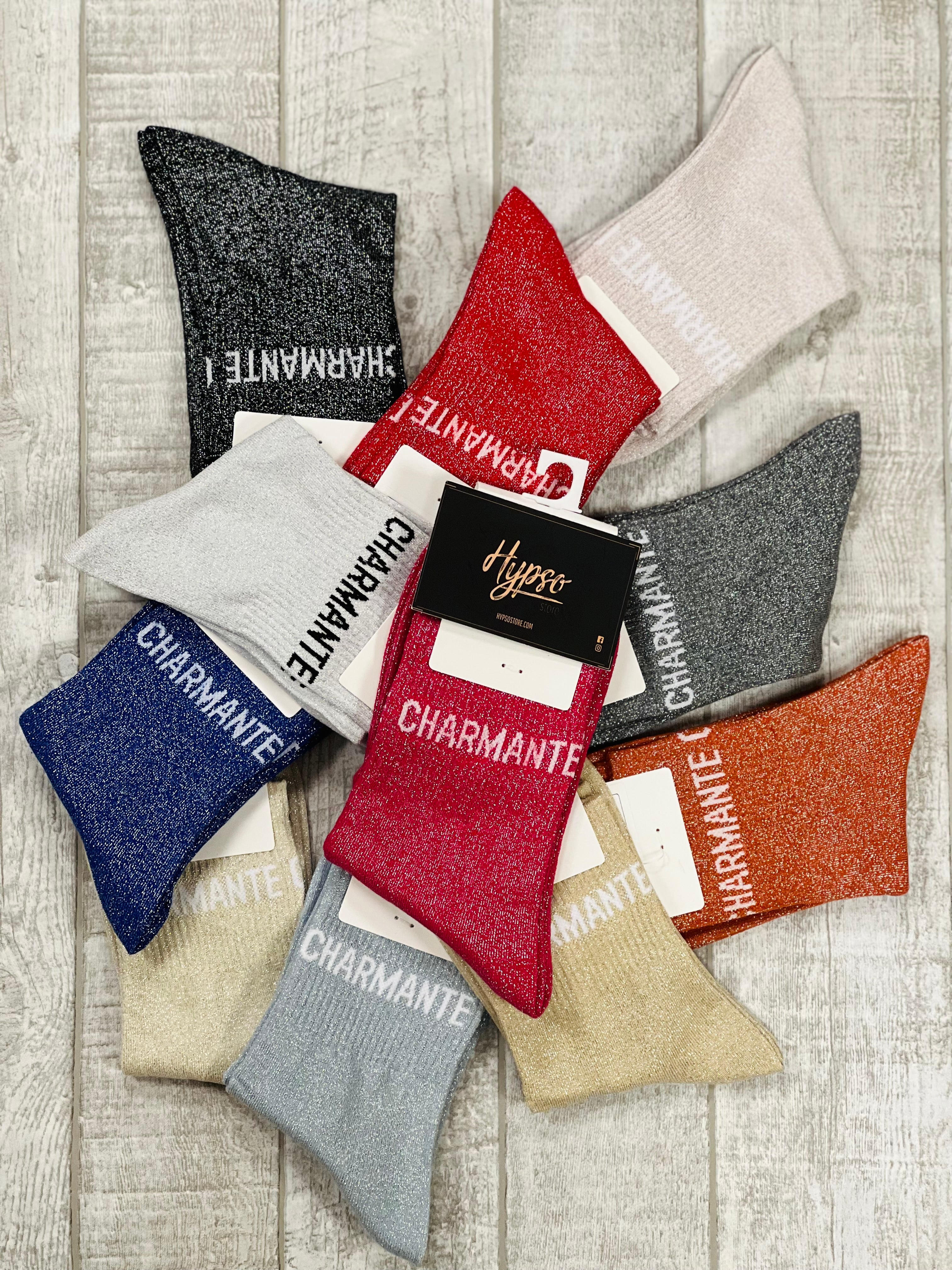 Chaussettes à paillettes CHARMANTE