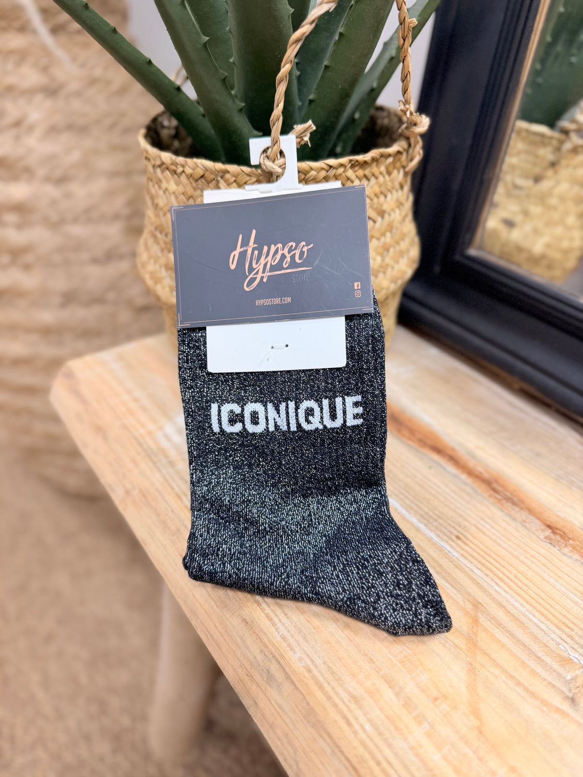 Chaussettes à paillettes ICONIQUE