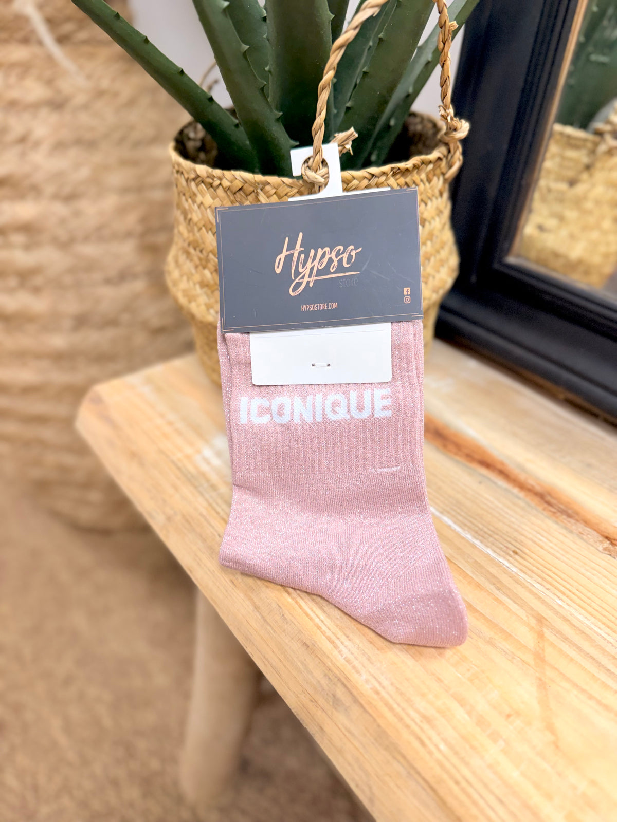 Chaussettes à paillettes ICONIQUE