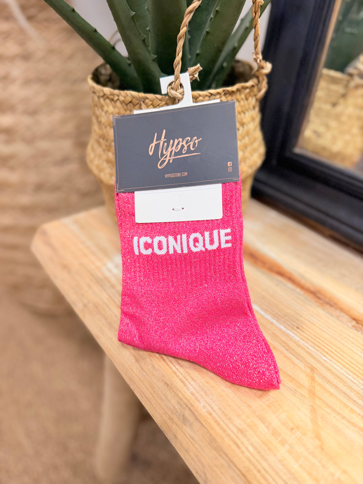Chaussettes à paillettes ICONIQUE