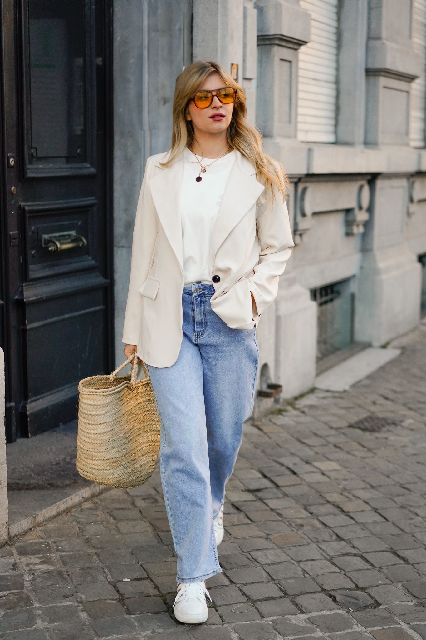 Jeans balloon AÏNA
