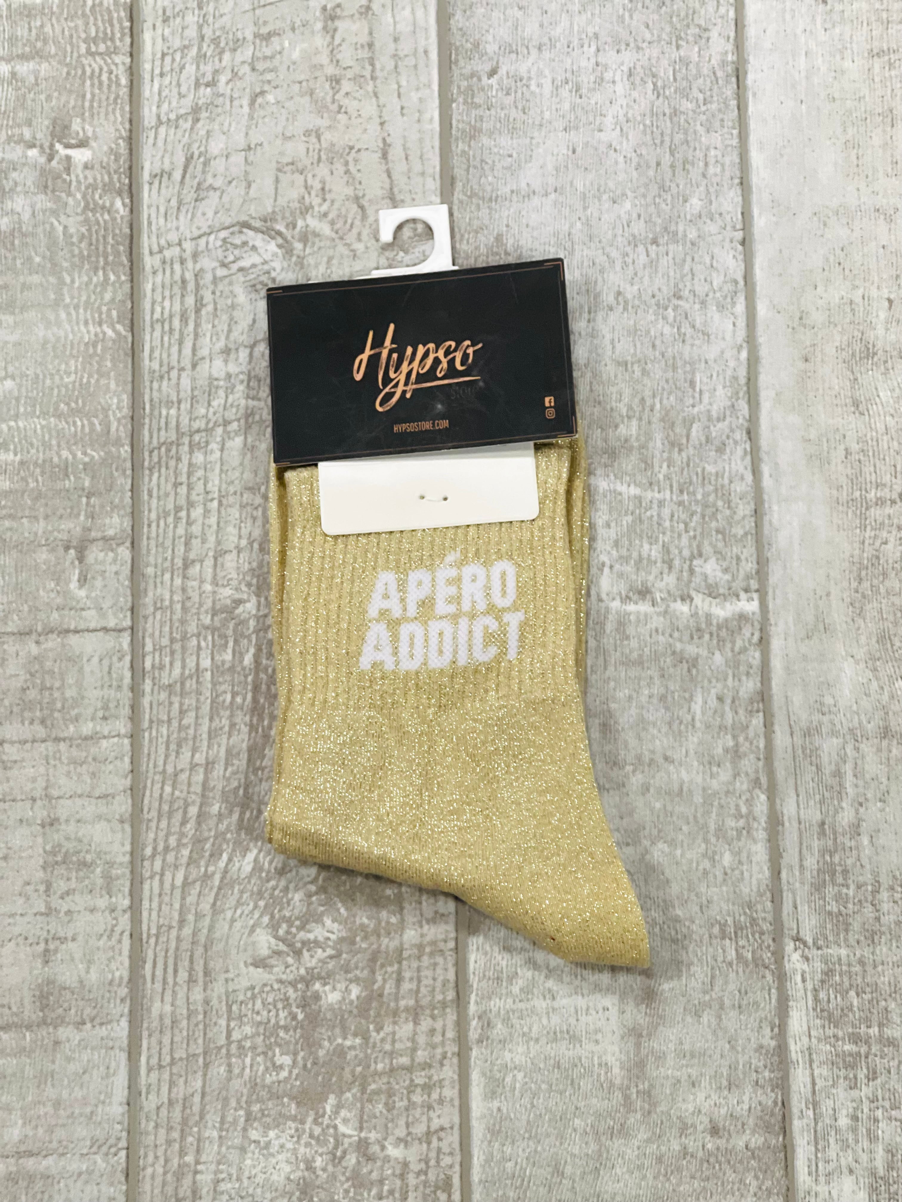 Chaussettes à paillettes APERO ADDICT