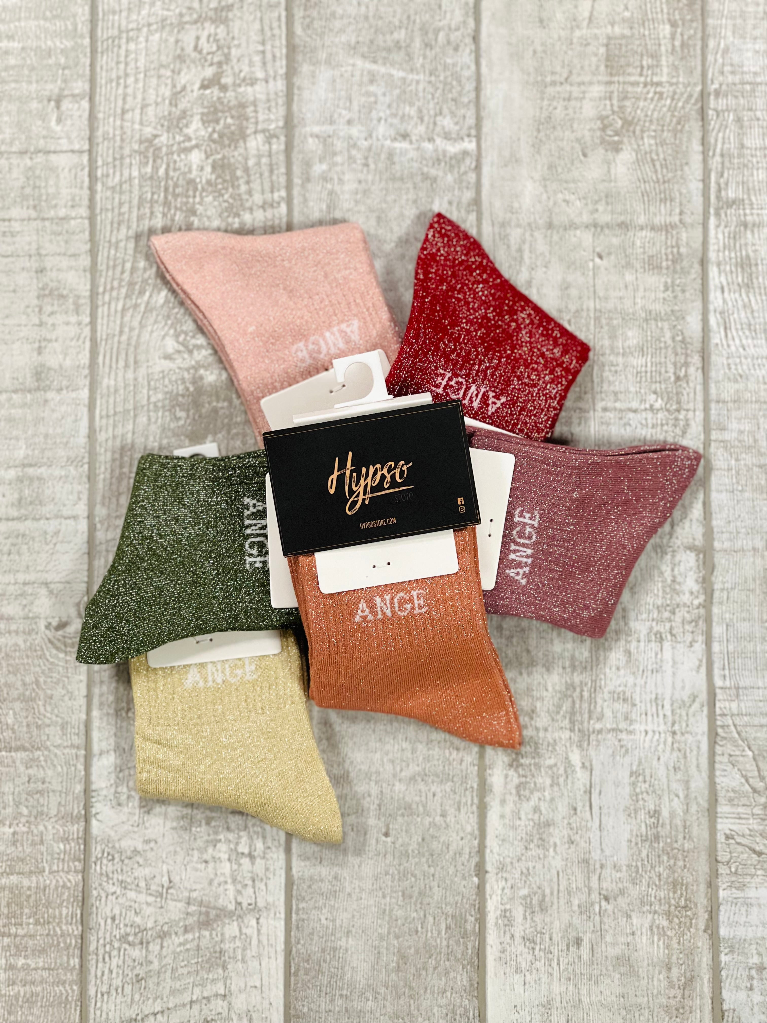 Chaussettes à paillettes enfant ANGE (30/35)