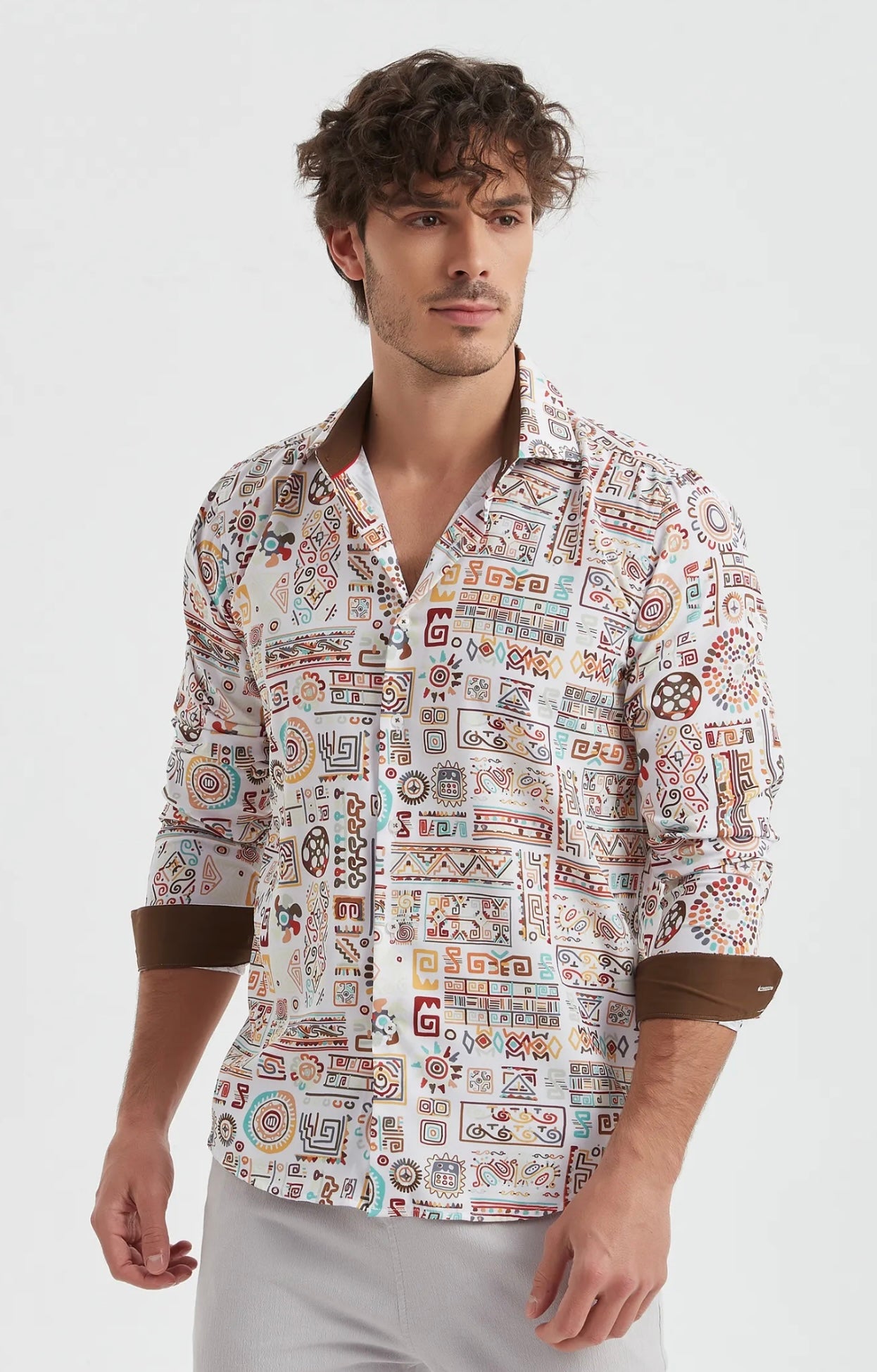 Chemise POPSY droite ajustée