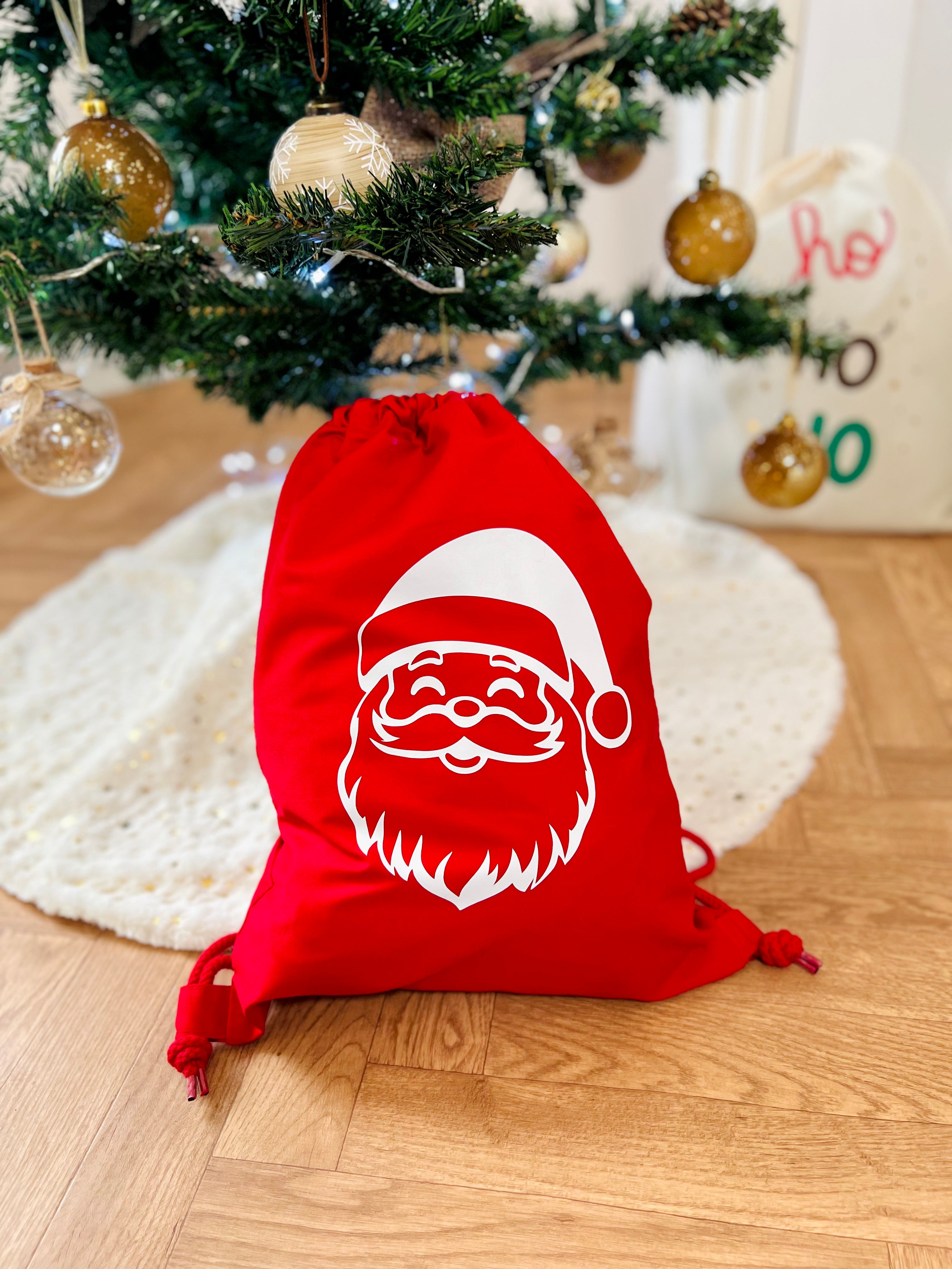Hotte à cadeaux de Noël PERE NOEL
