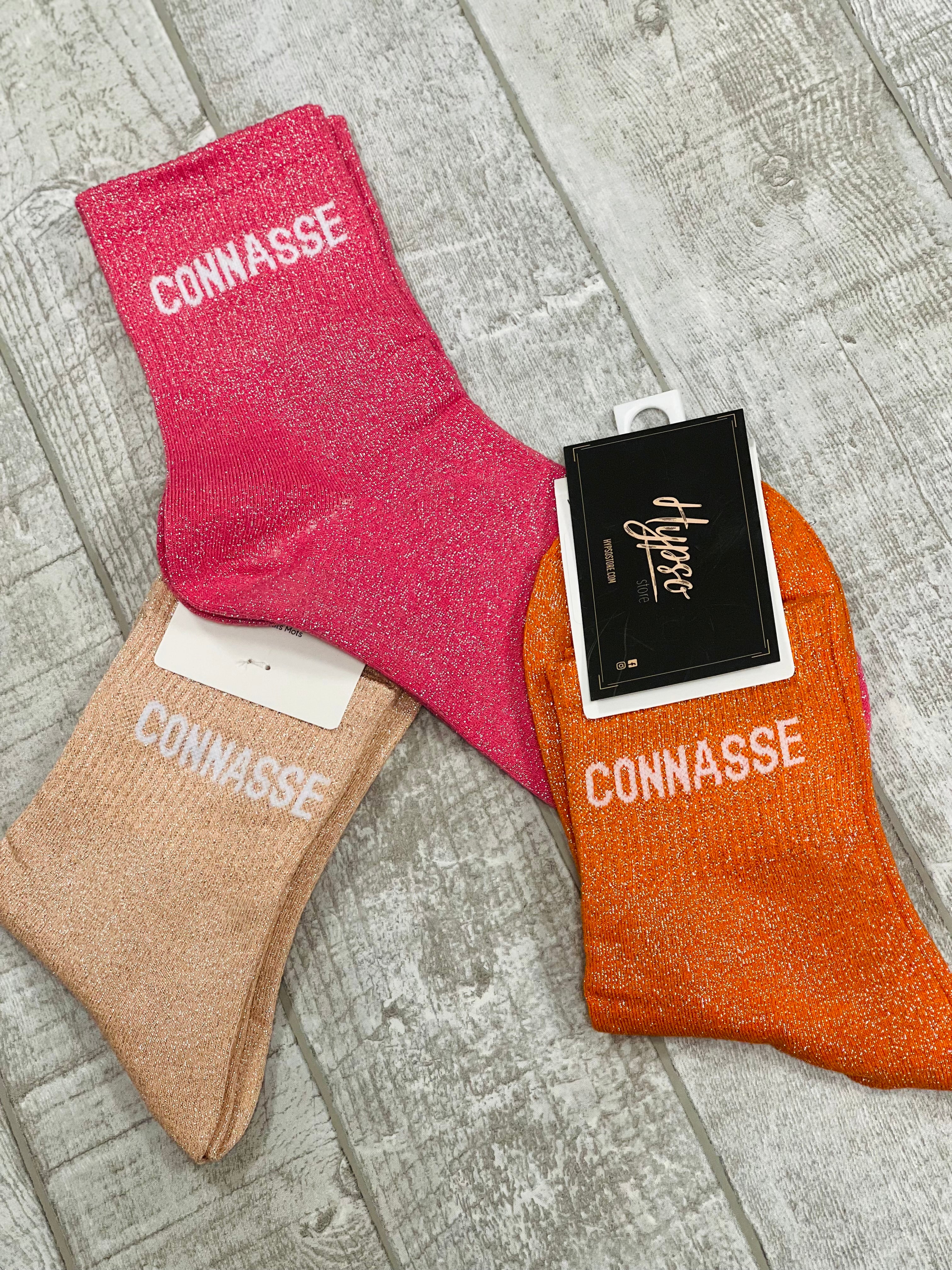 Chaussettes à paillettes CONNASSE