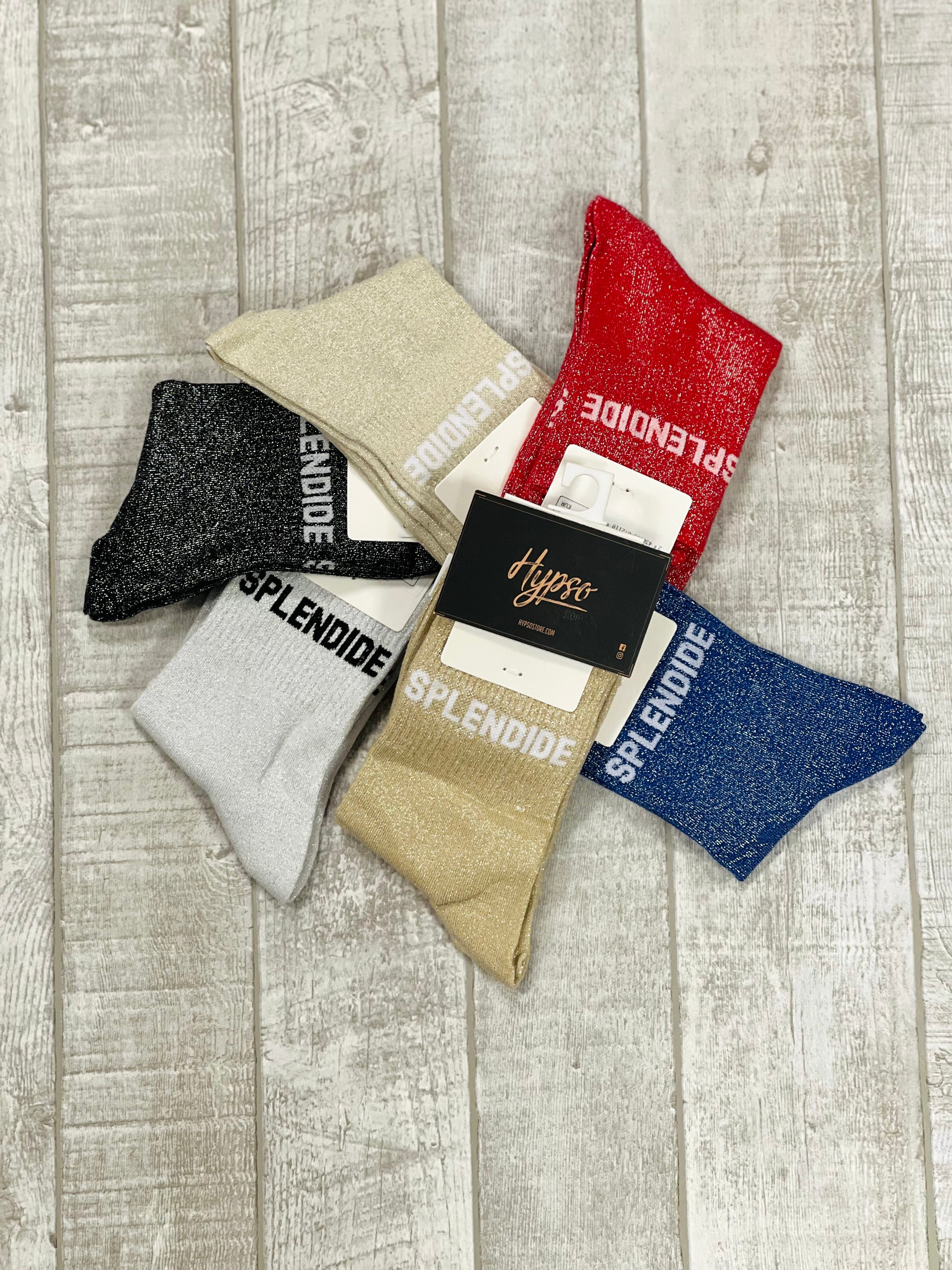 Chaussettes à paillettes SPLENDIDE