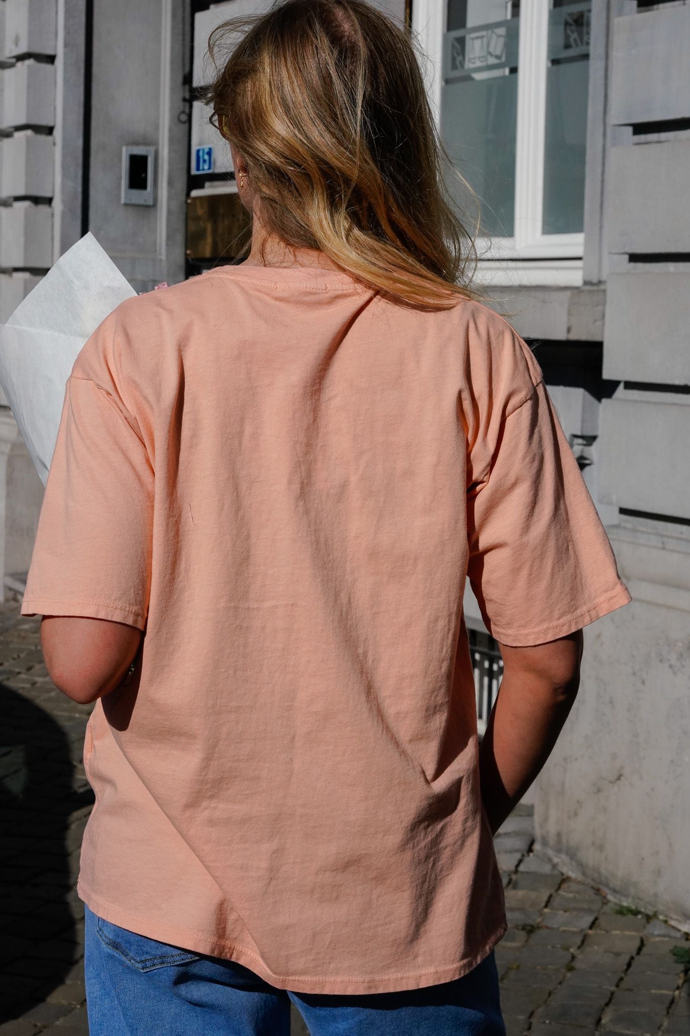 Tee-shirt LOS ANGELES pêche