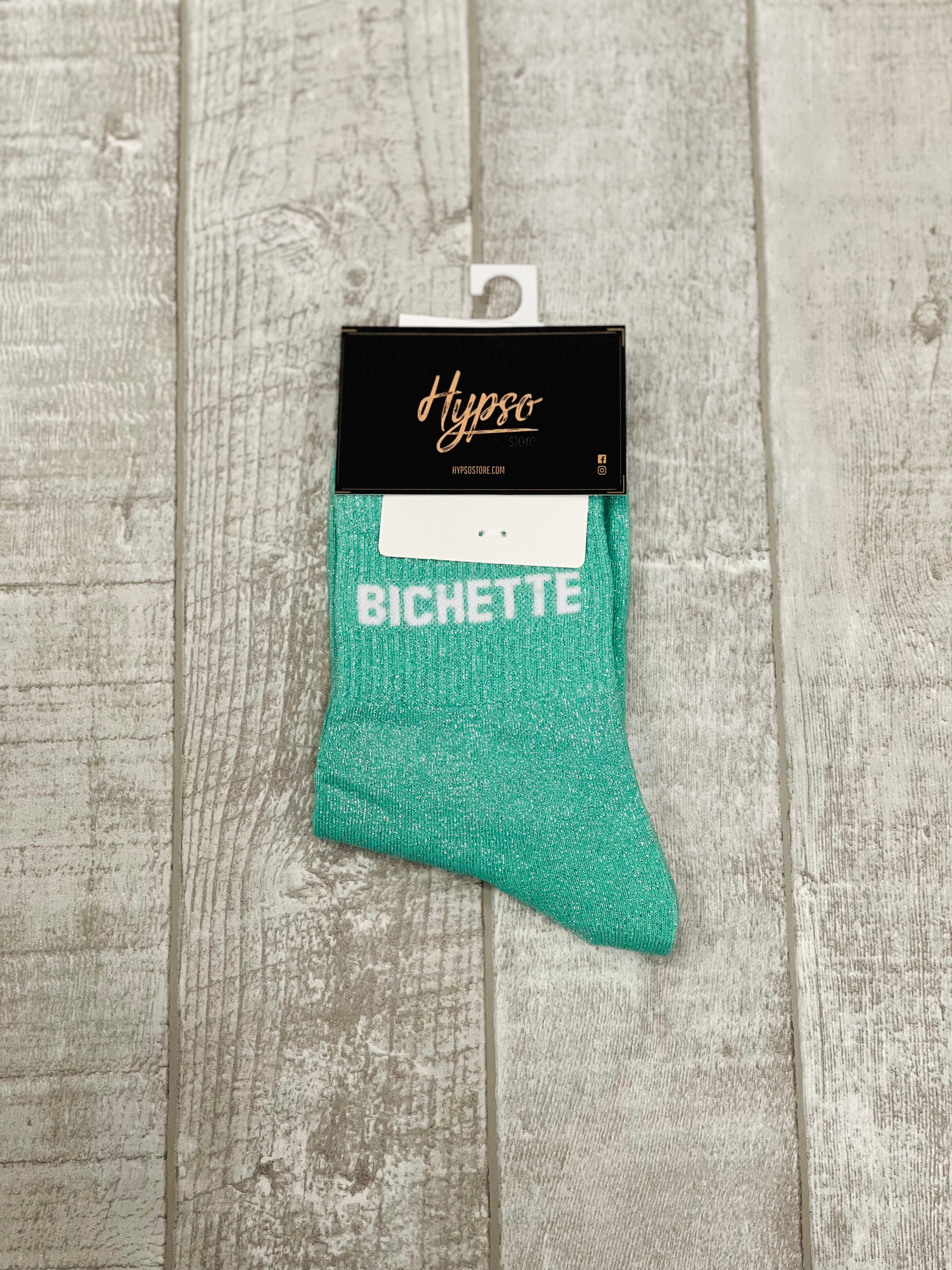 Chaussettes à paillettes BICHETTE