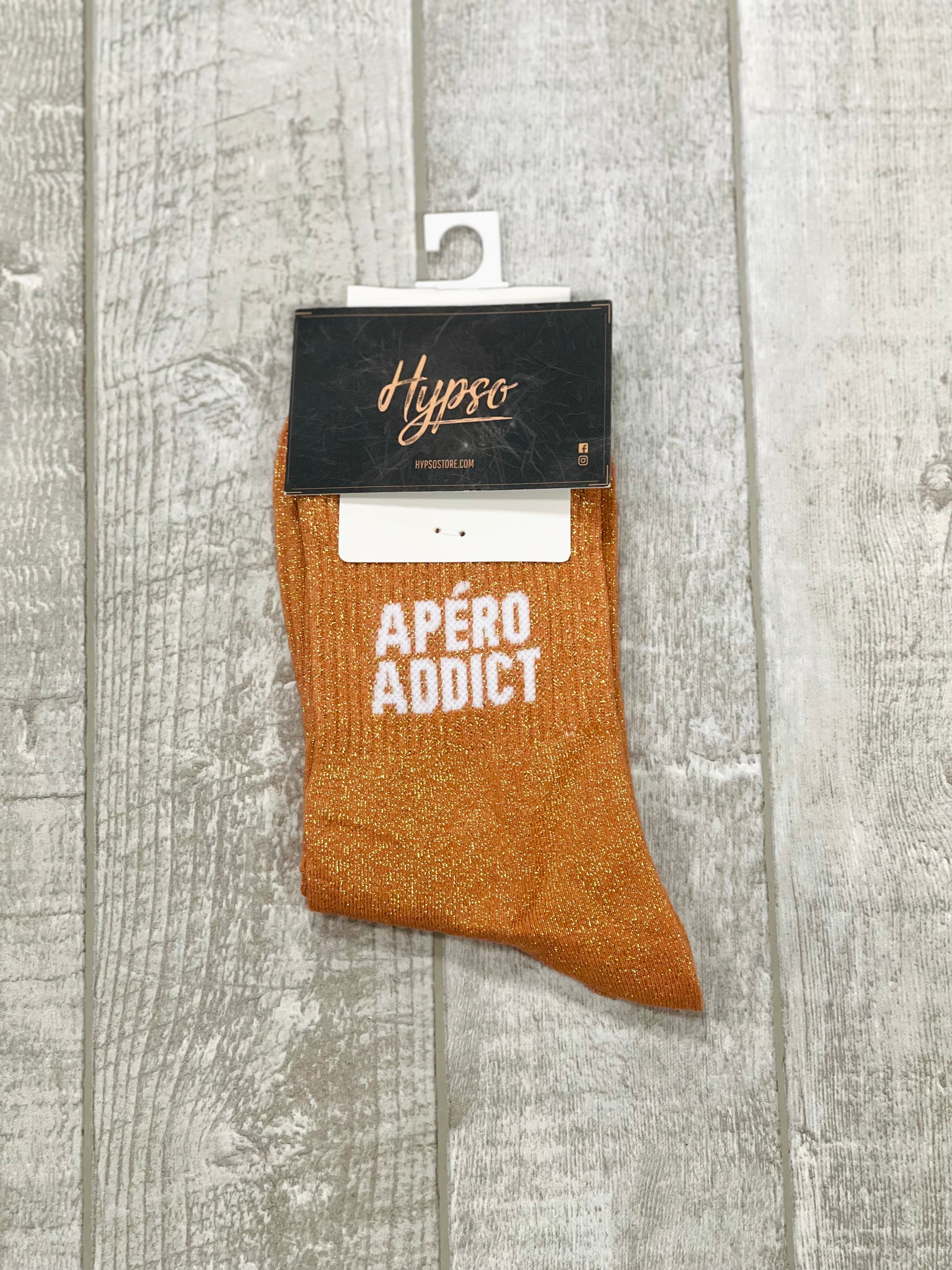 Chaussettes à paillettes APERO ADDICT