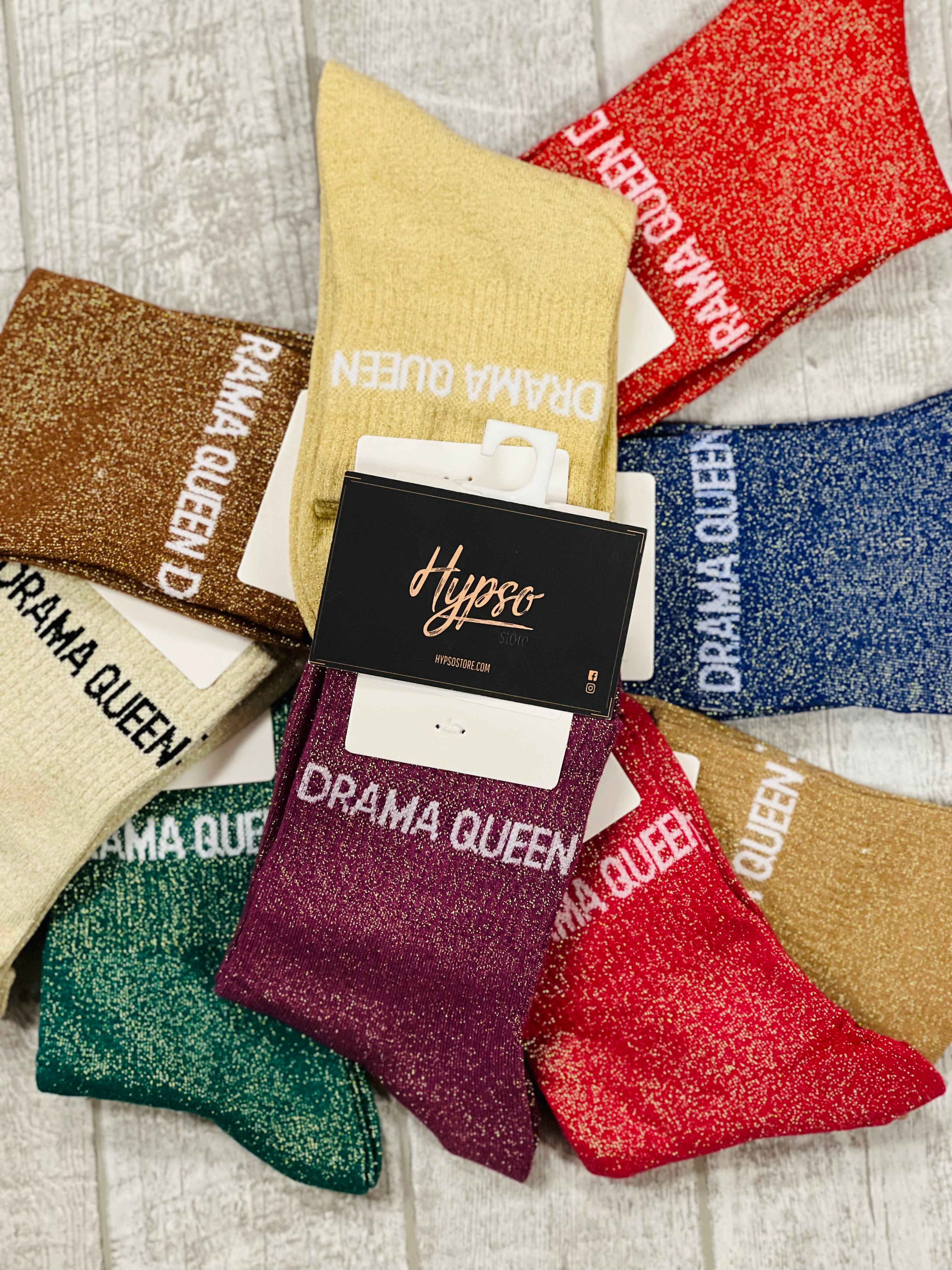 Chaussettes à paillettes DRAMA QUEEN