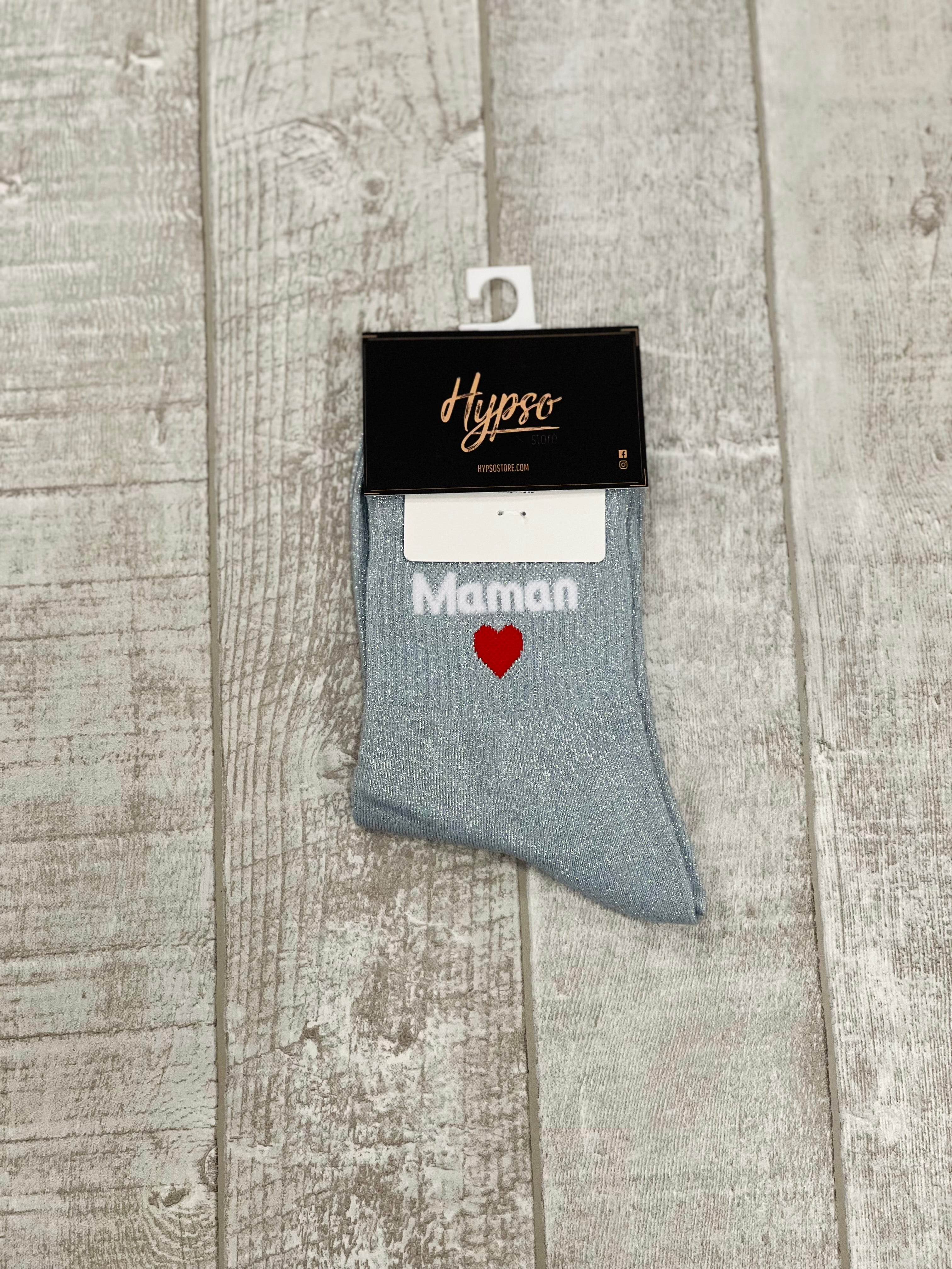 Chaussettes à paillettes MAMAN