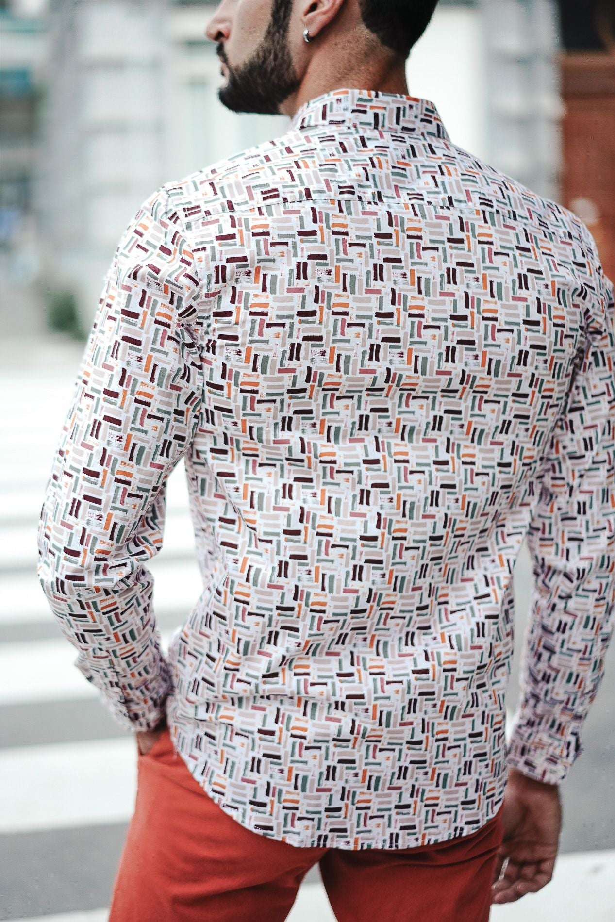 GARRIX recht getailleerd overhemd