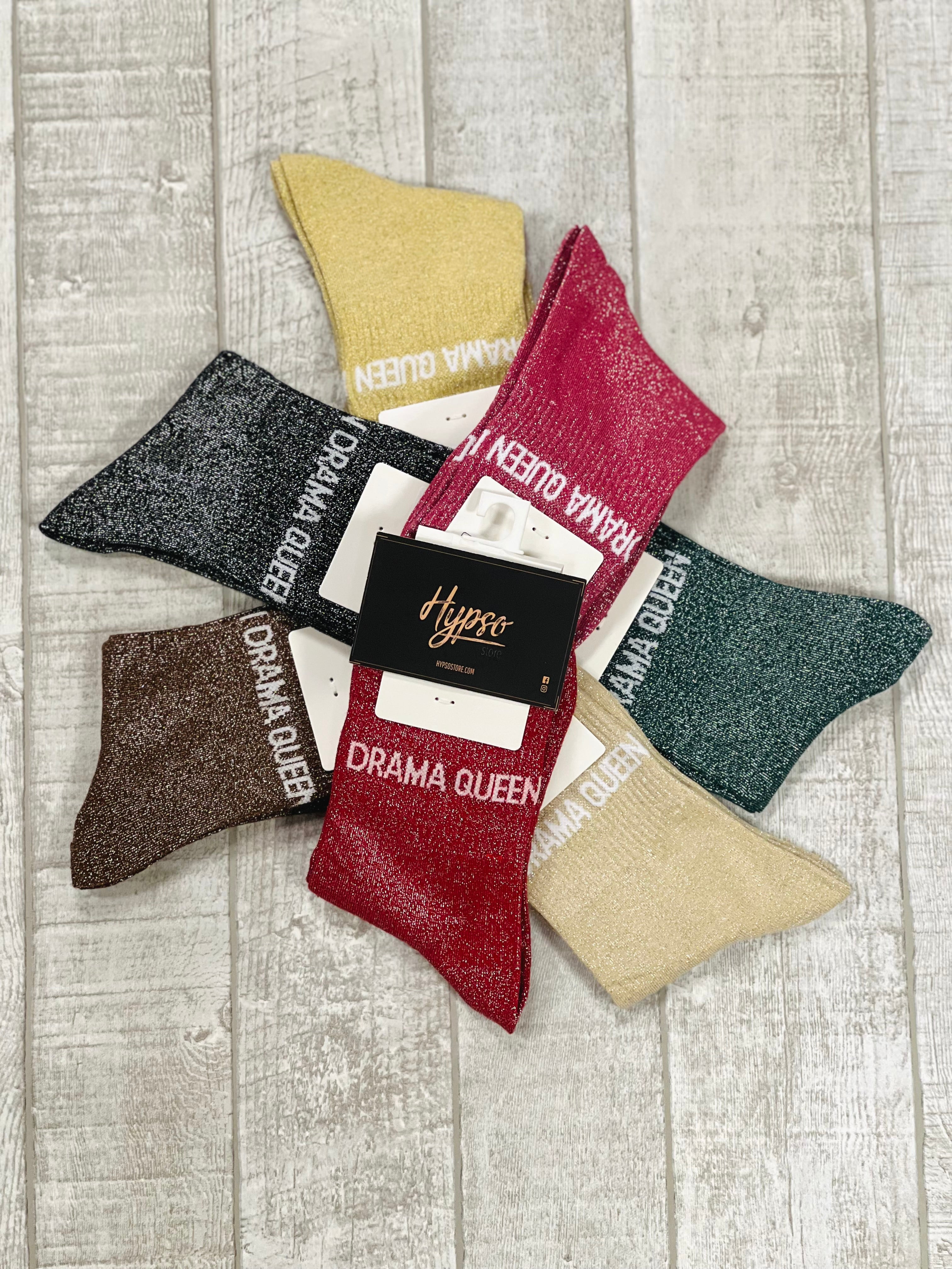 Chaussettes à paillettes DRAMA QUEEN