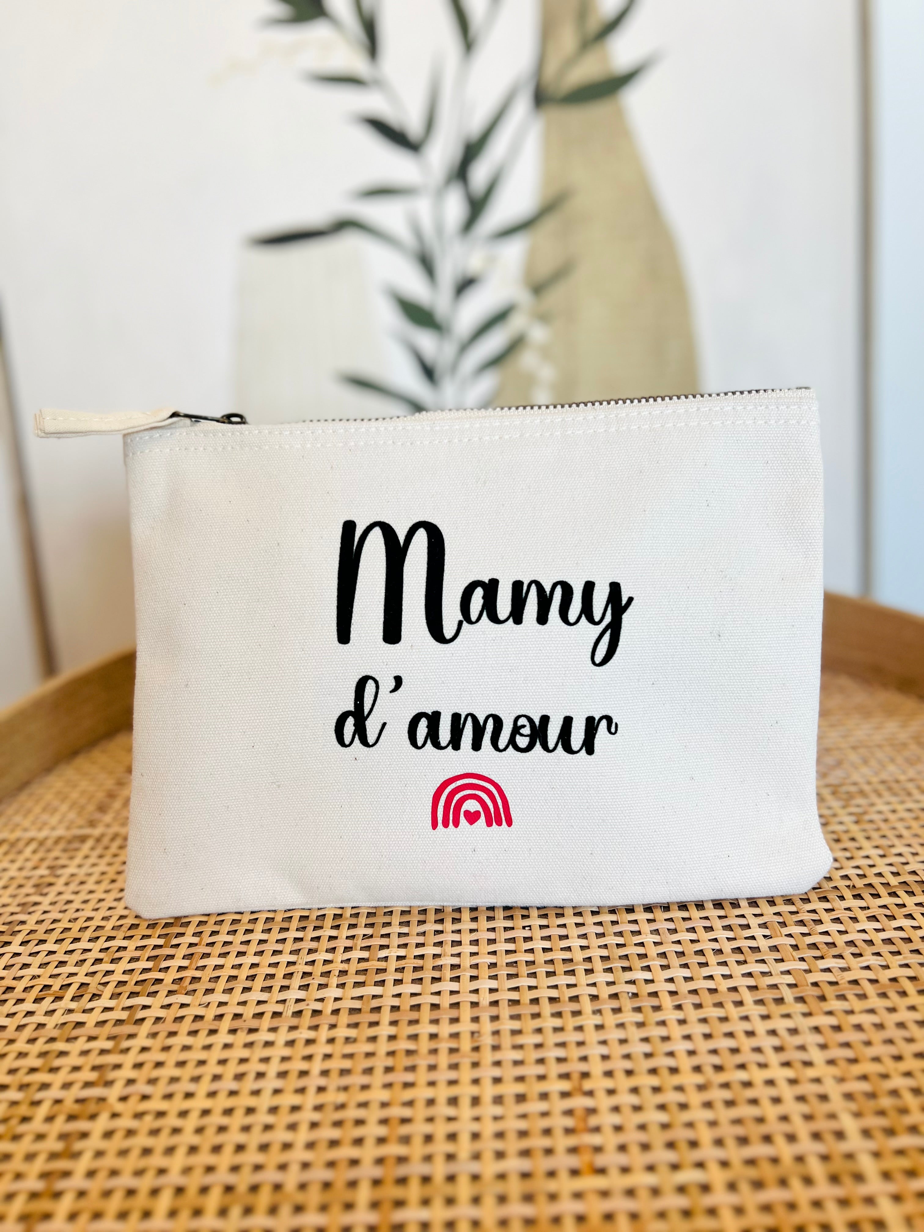 Pochette MAMIE / MAMY D’AMOUR coton bio