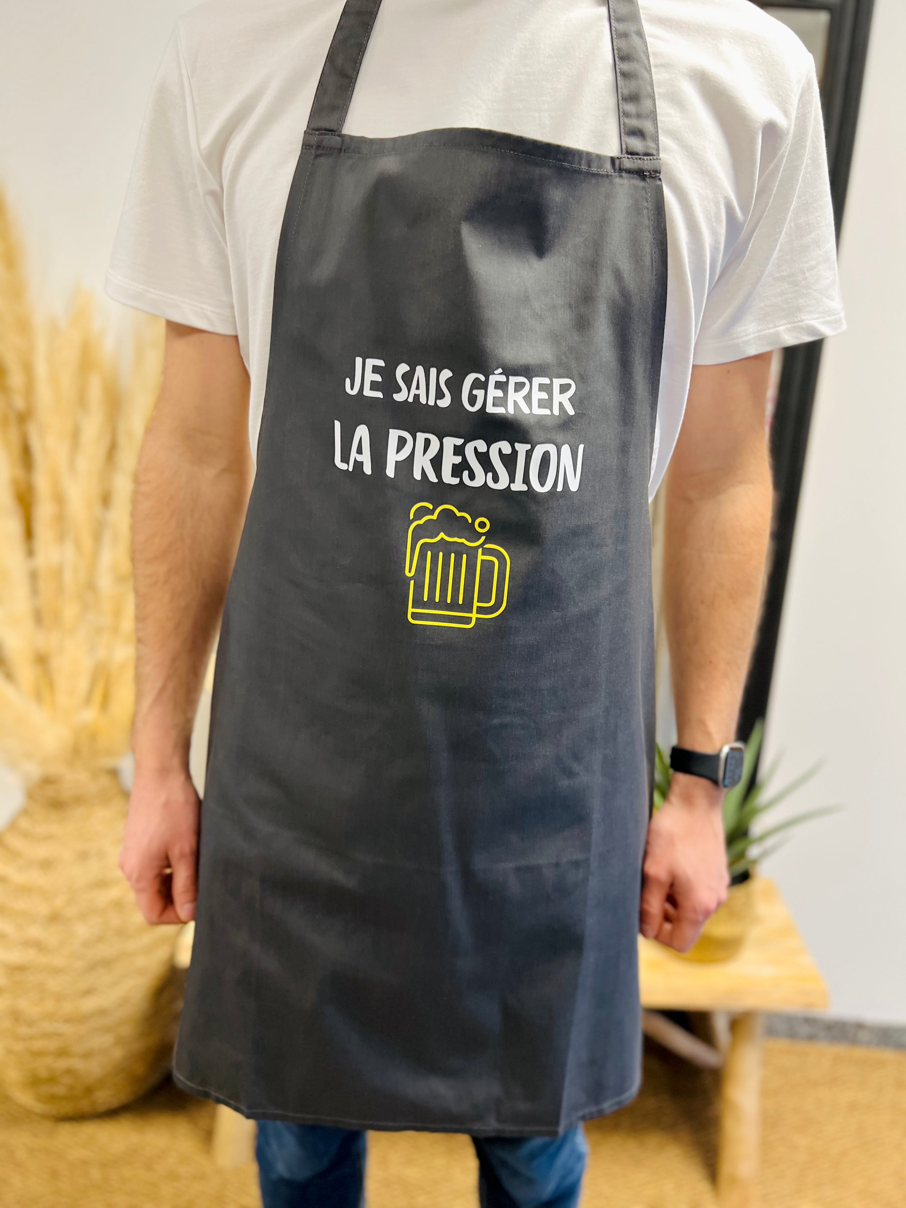 Tablier JE SAIS GERER LA PRESSION