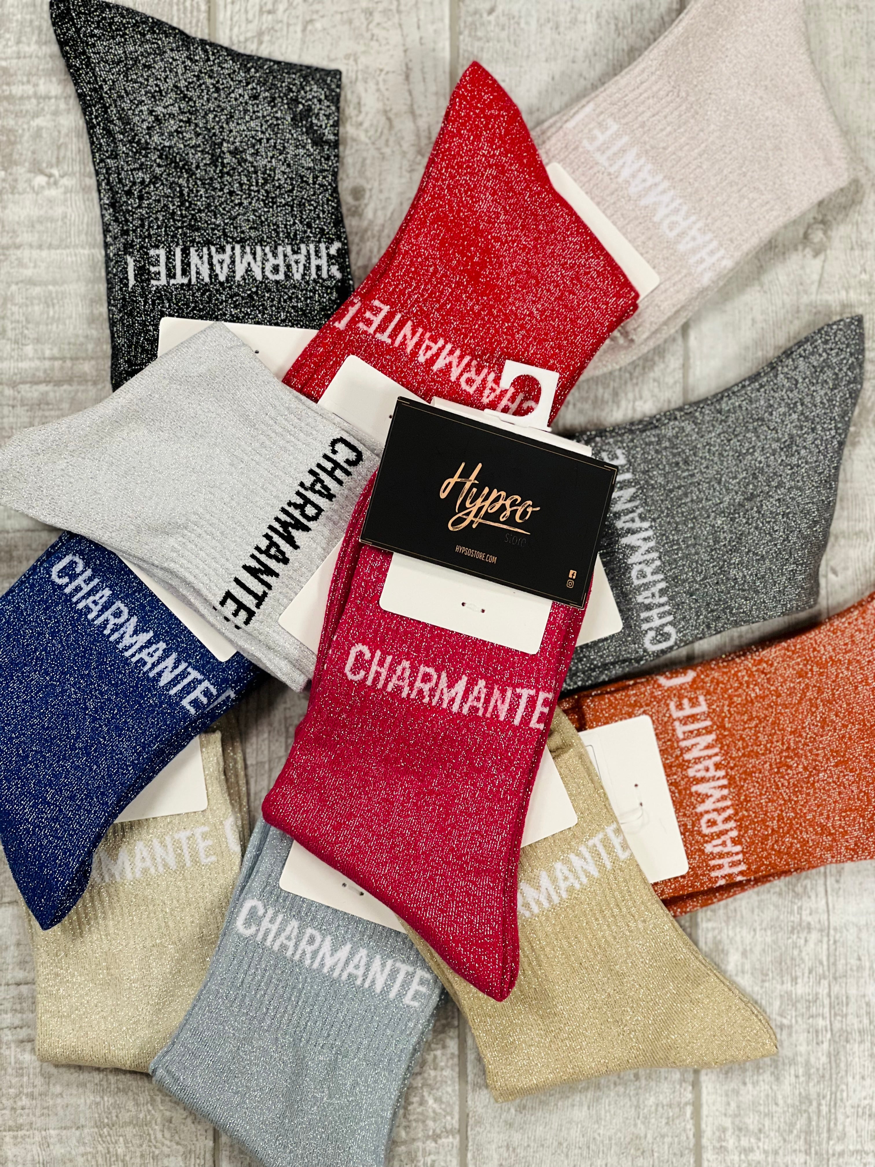 Chaussettes à paillettes CHARMANTE