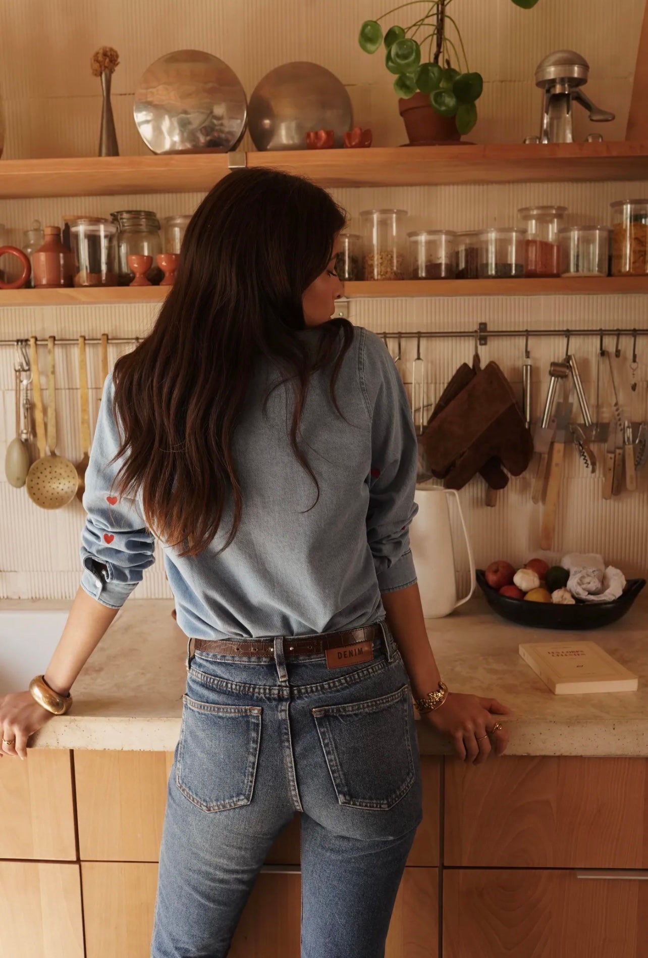 Chemise en jeans LOVE redheart