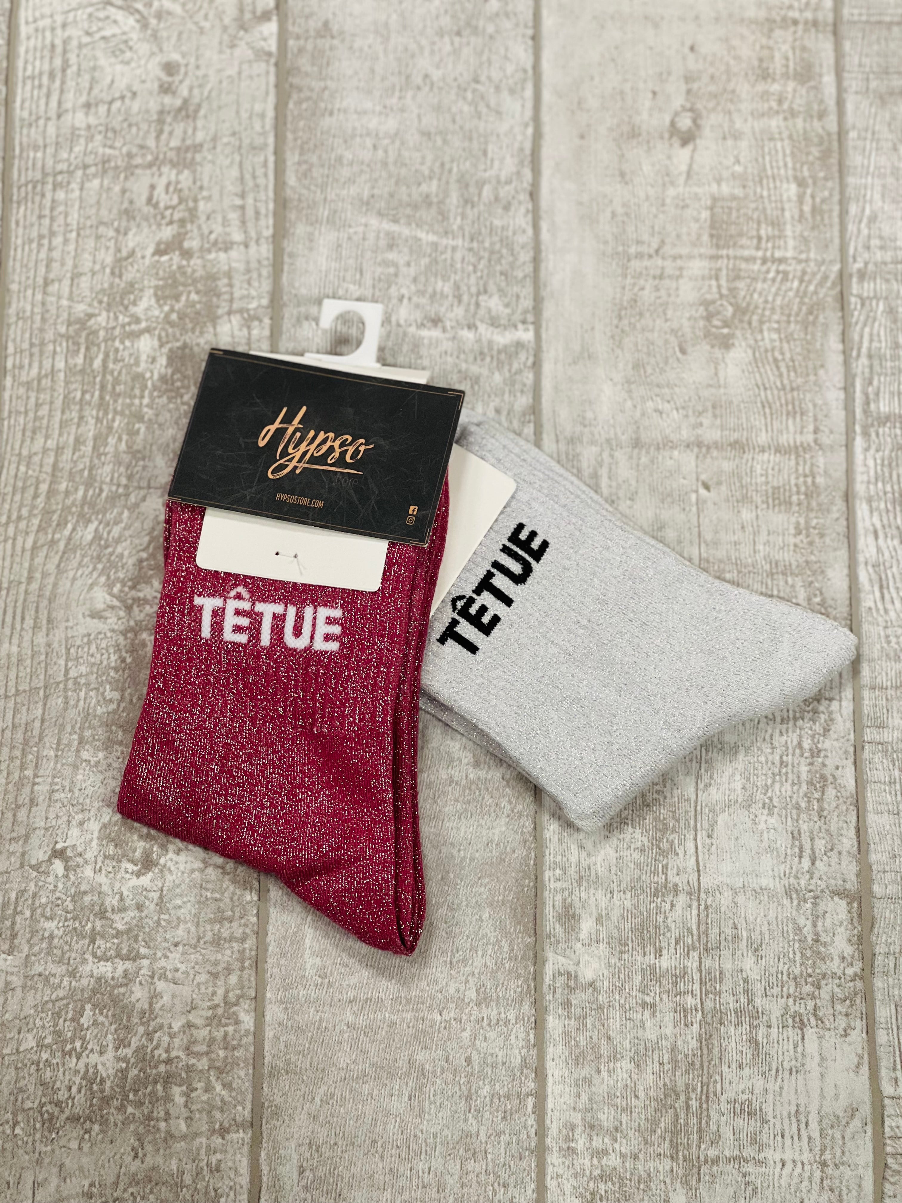 Chaussettes à paillettes TÊTUE