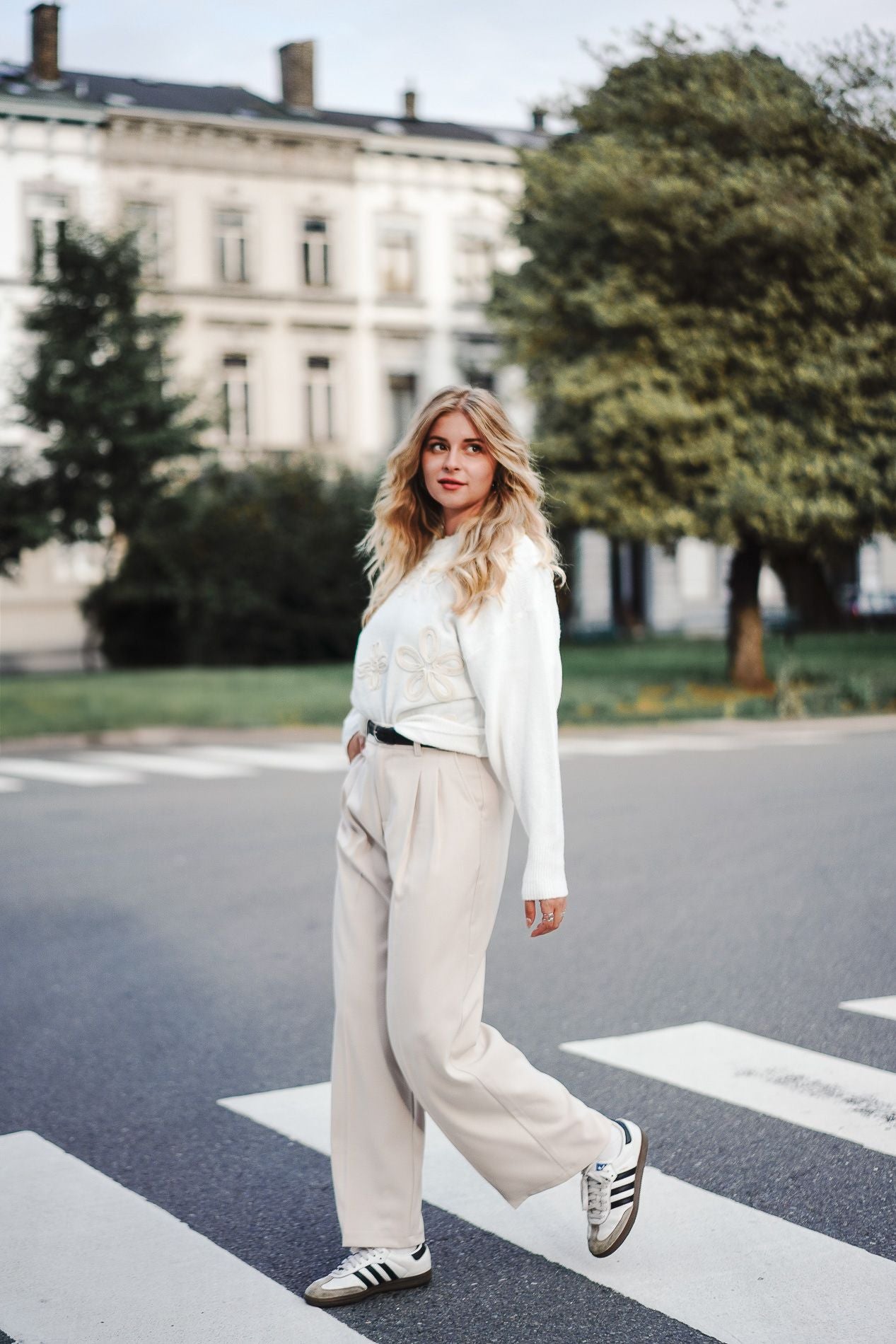 Pantalon tailoring KOOPA beige