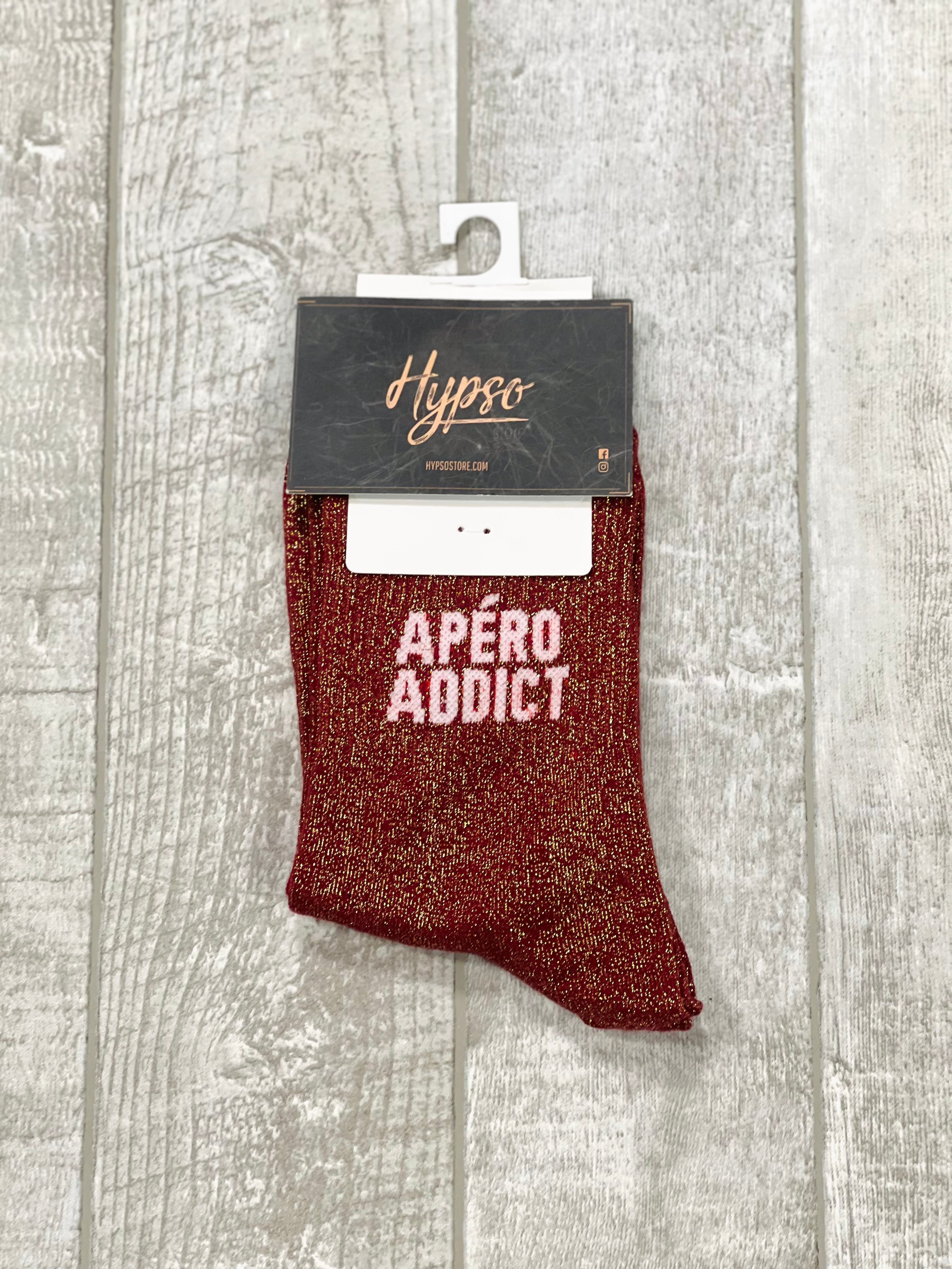 Chaussettes à paillettes APERO ADDICT