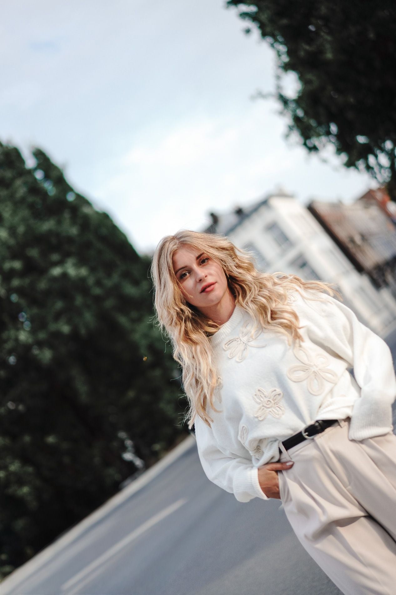 Pantalon tailoring KOOPA beige