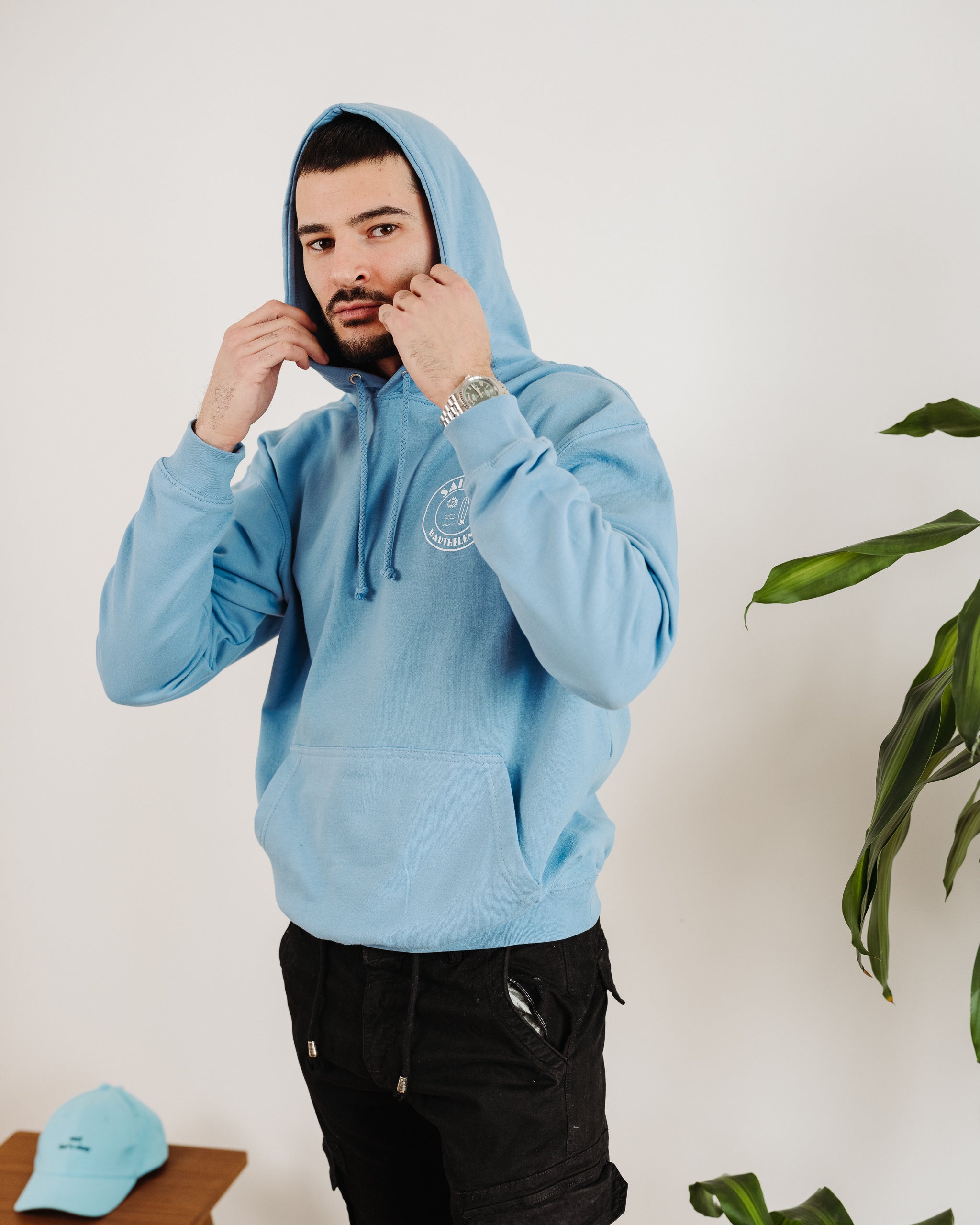 SAINT BARTHELEMY Unisex-Kapuzenpullover