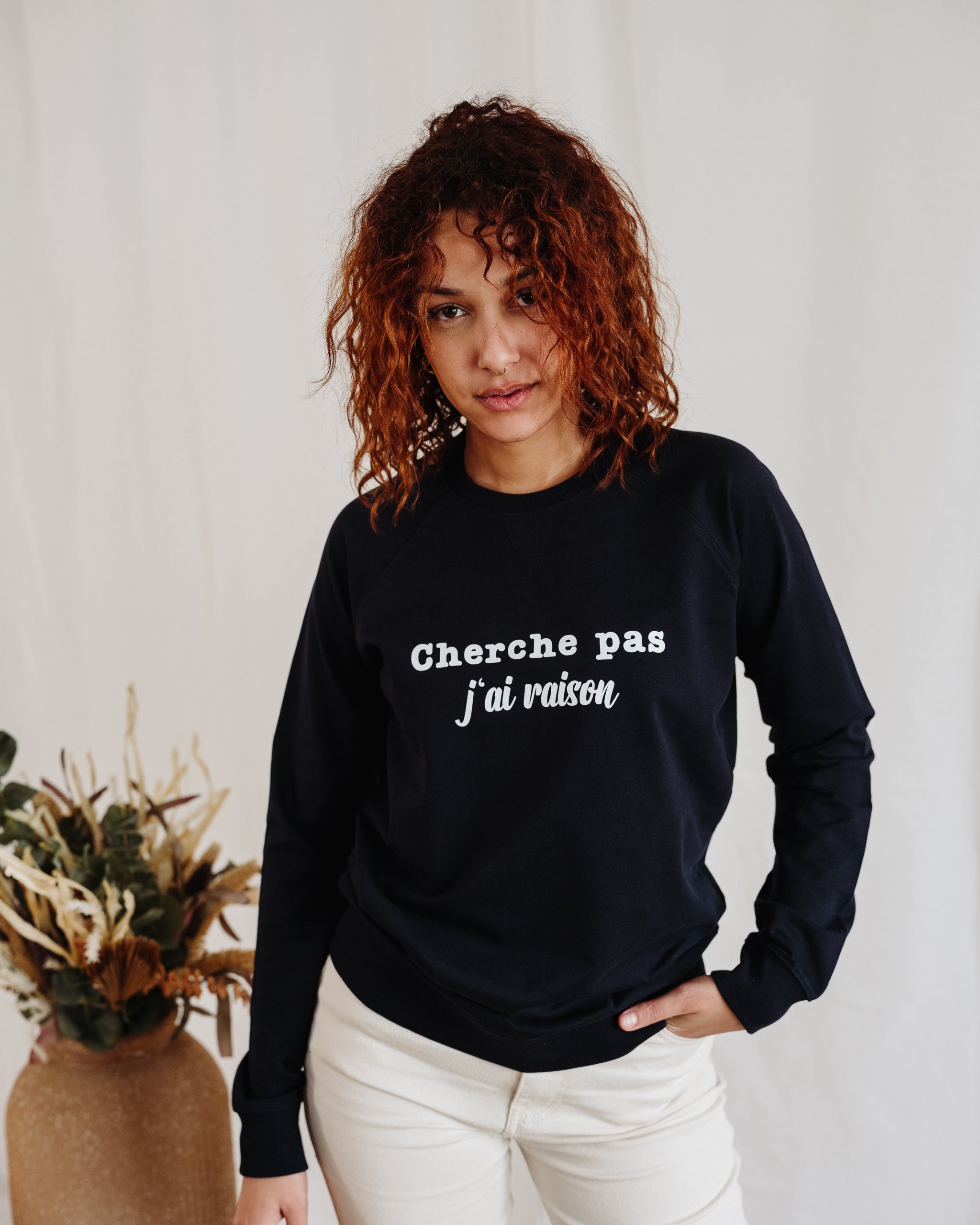 Sweatshirt DON’T SEEK I’M RIGHT