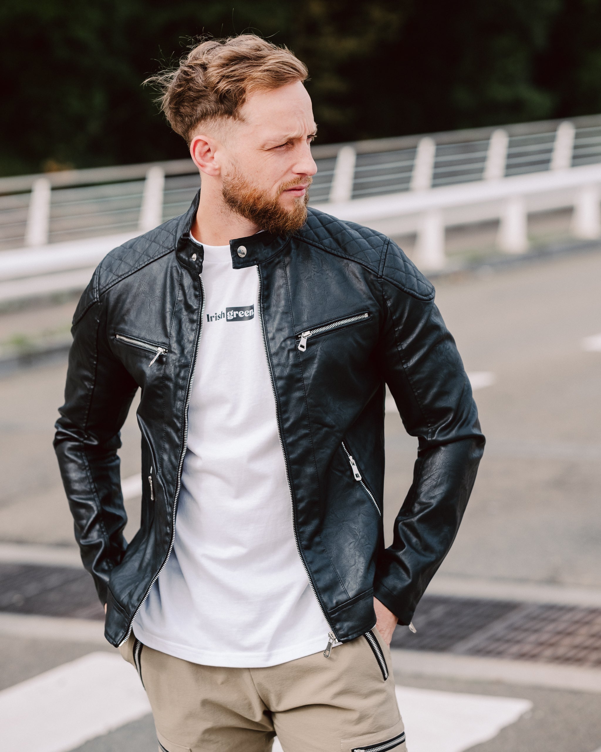 Veste perfecto BOBBY noir